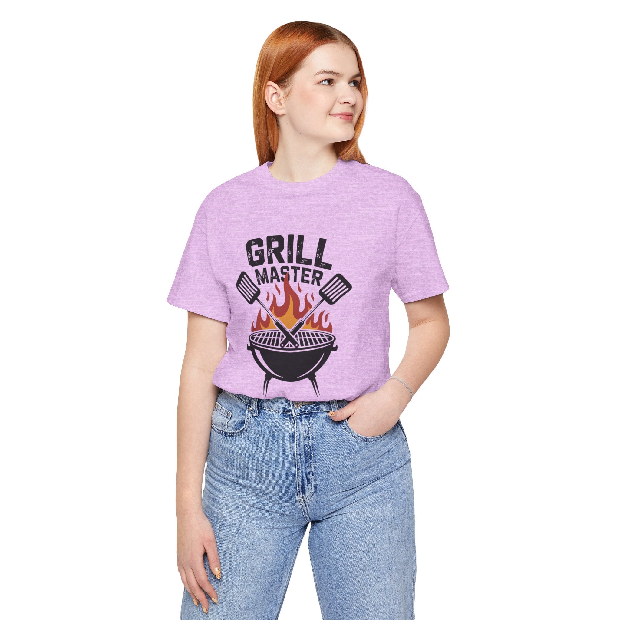 “Grill Master” T-Shirt — BBQ Chef Graphic Tee
