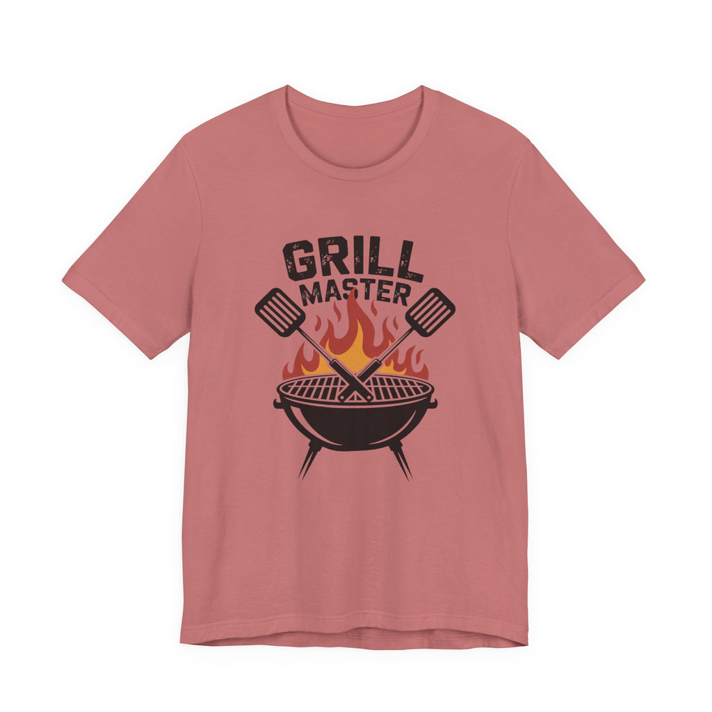 “Grill Master” T-Shirt — BBQ Chef Graphic Tee