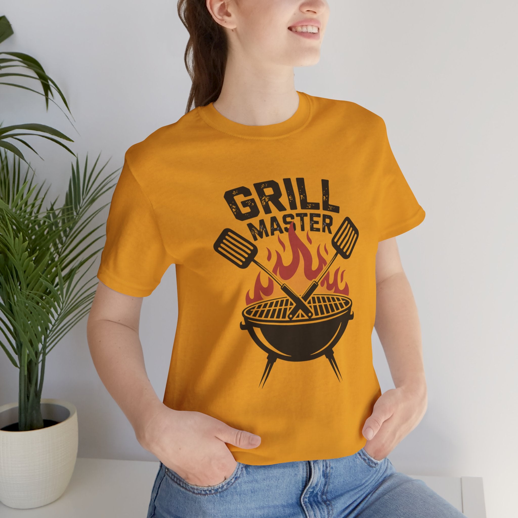 “Grill Master” T-Shirt — BBQ Chef Graphic Tee