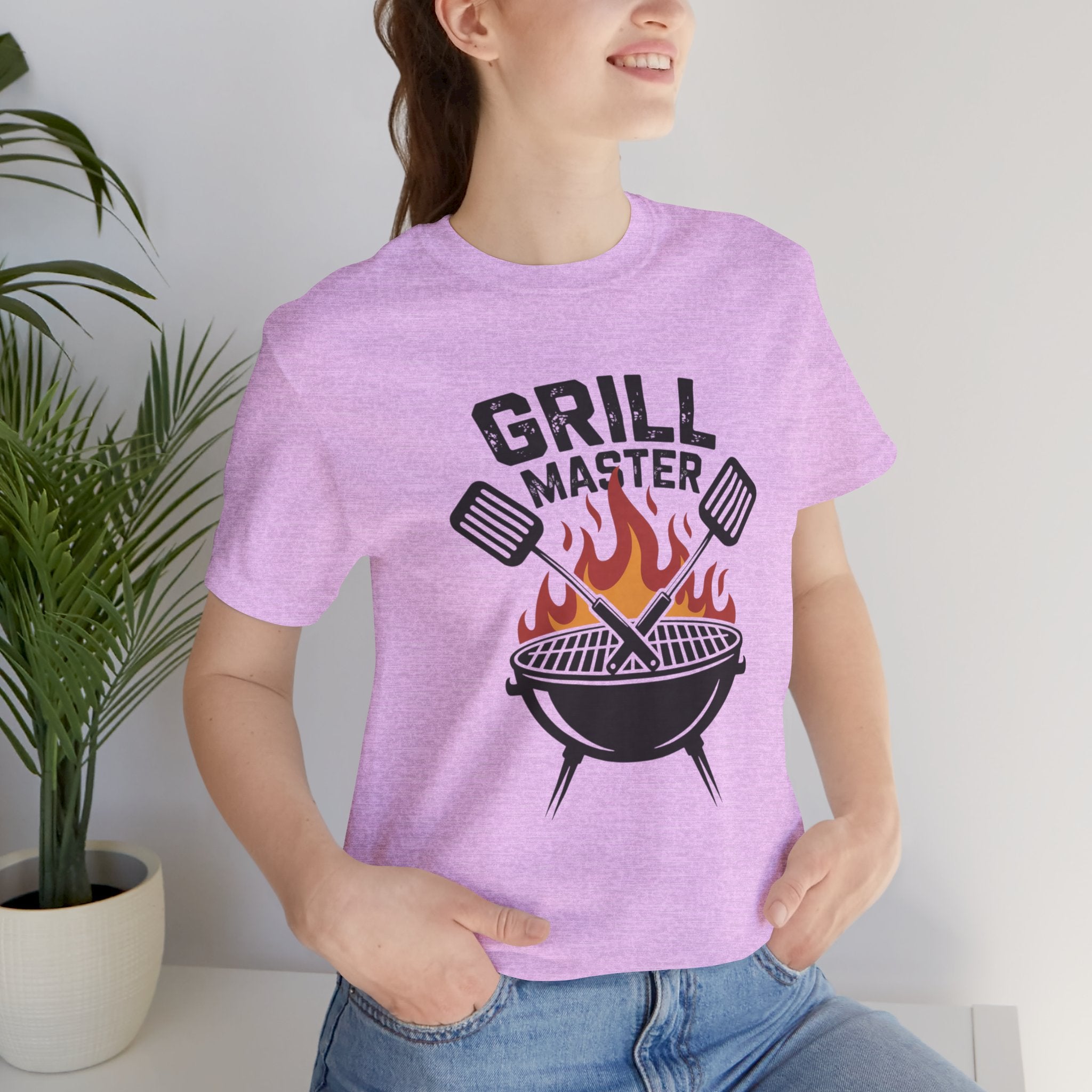 “Grill Master” T-Shirt — BBQ Chef Graphic Tee