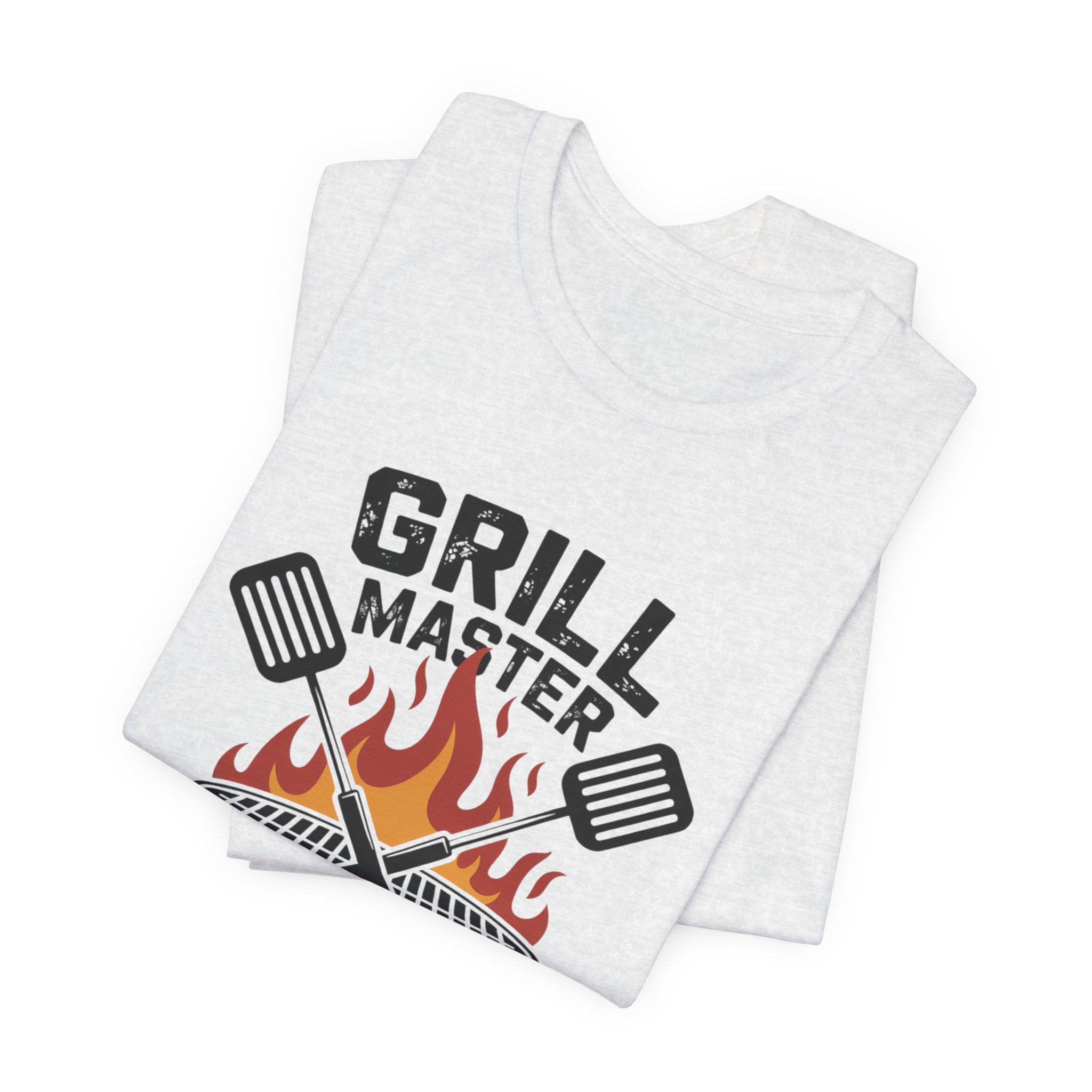 “Grill Master” T-Shirt — BBQ Chef Graphic Tee