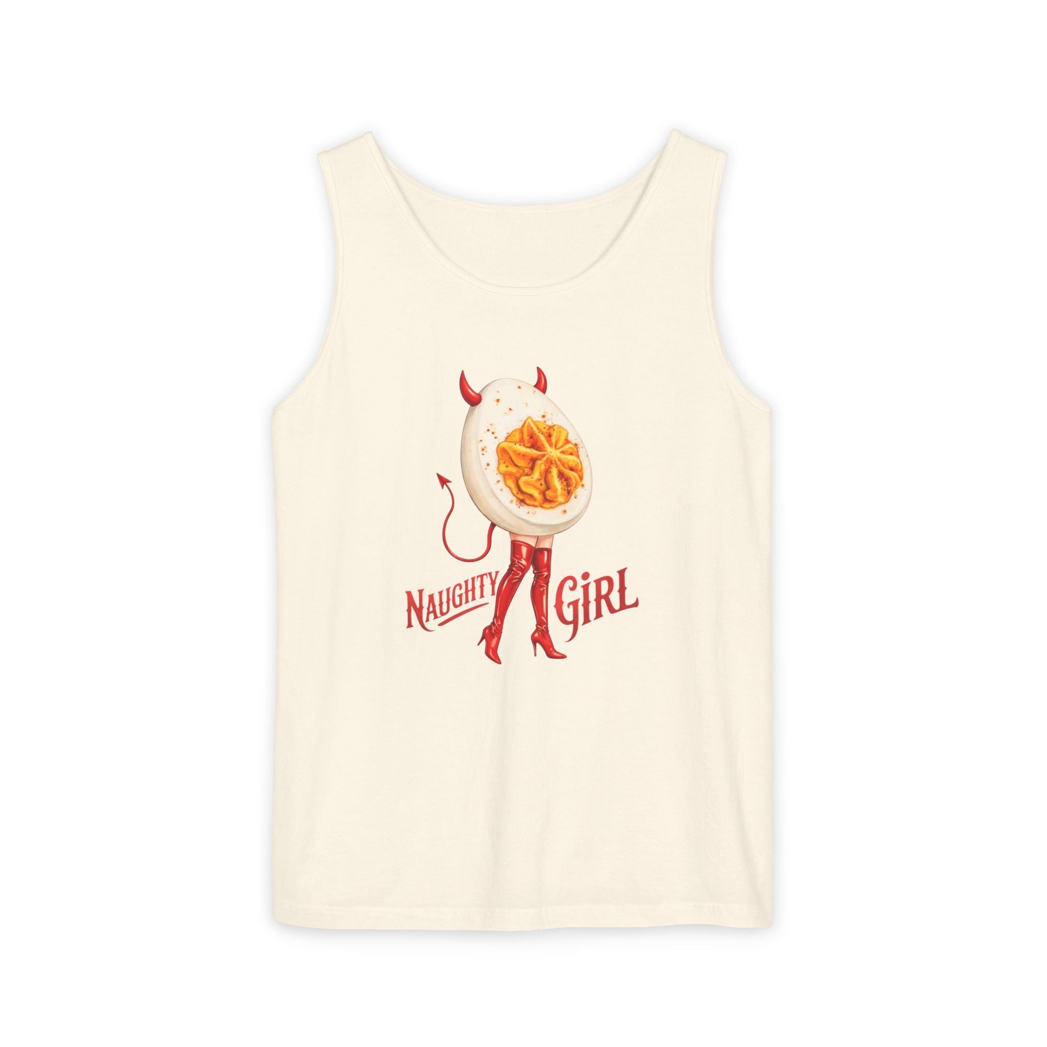 “Naughty Girl” Deviled Egg Tank Top
