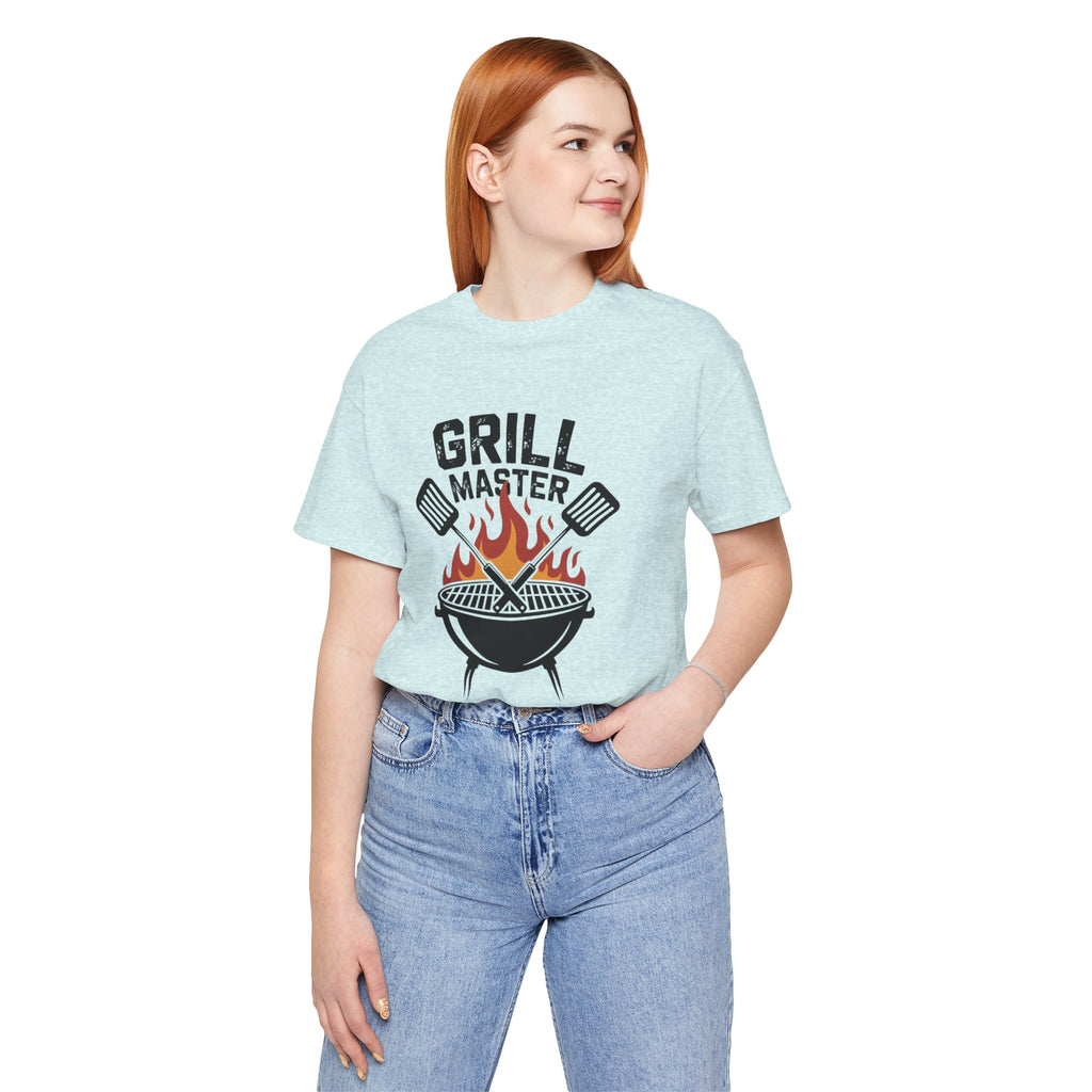 “Grill Master” T-Shirt — BBQ Chef Graphic Tee