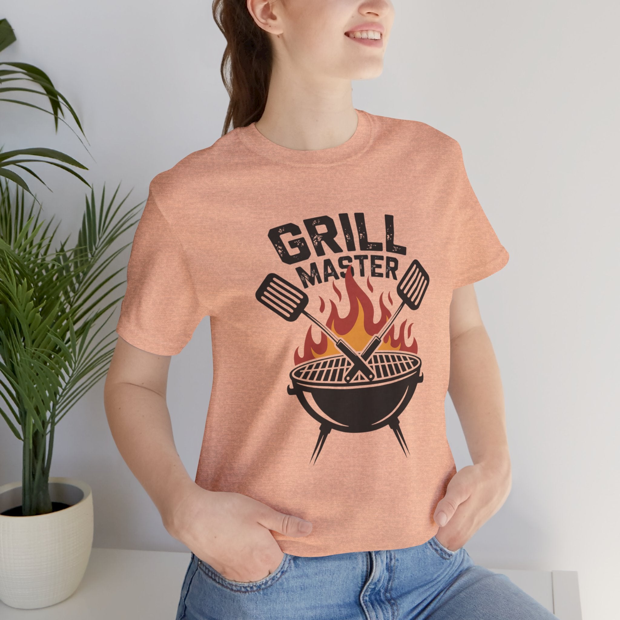 “Grill Master” T-Shirt — BBQ Chef Graphic Tee