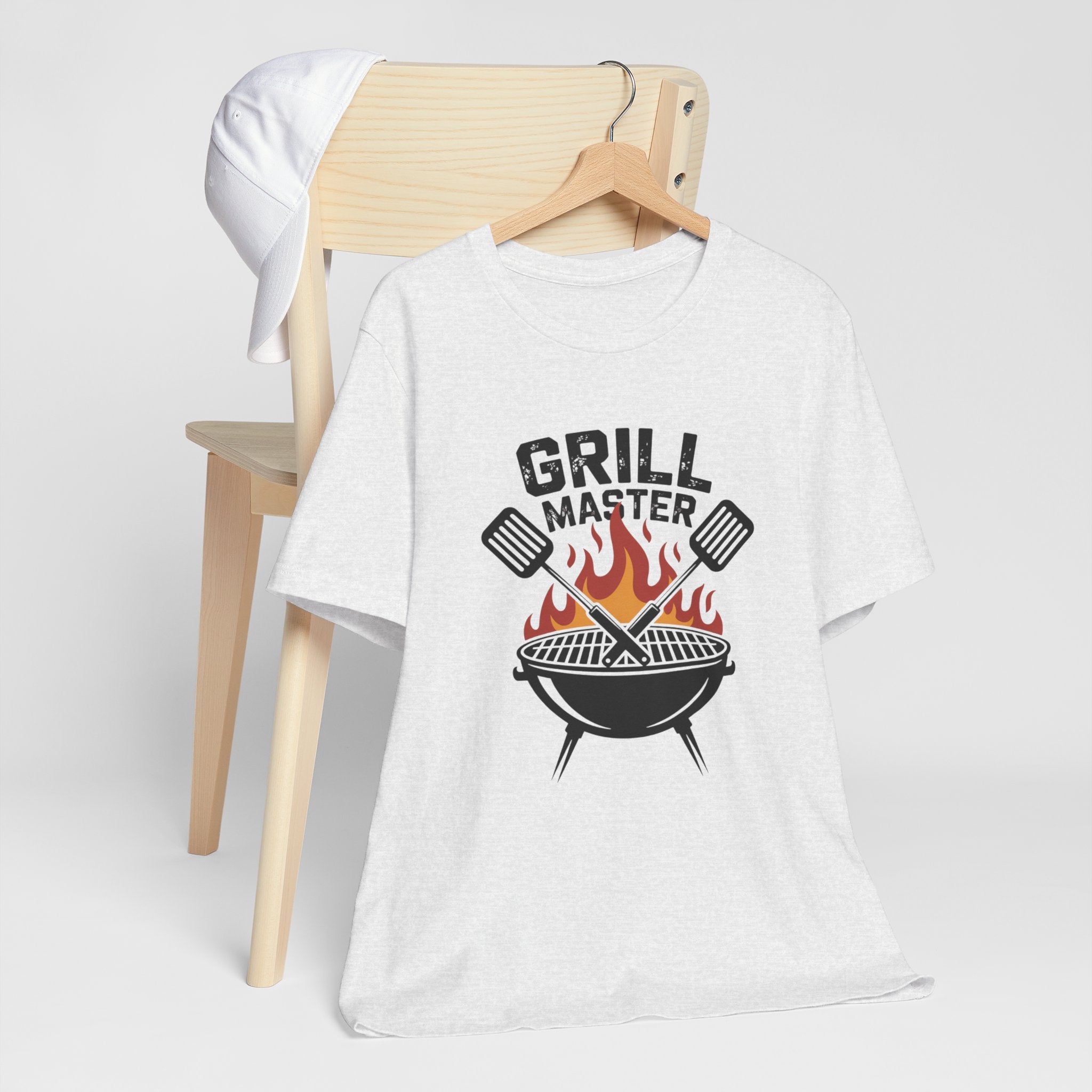 “Grill Master” T-Shirt — BBQ Chef Graphic Tee