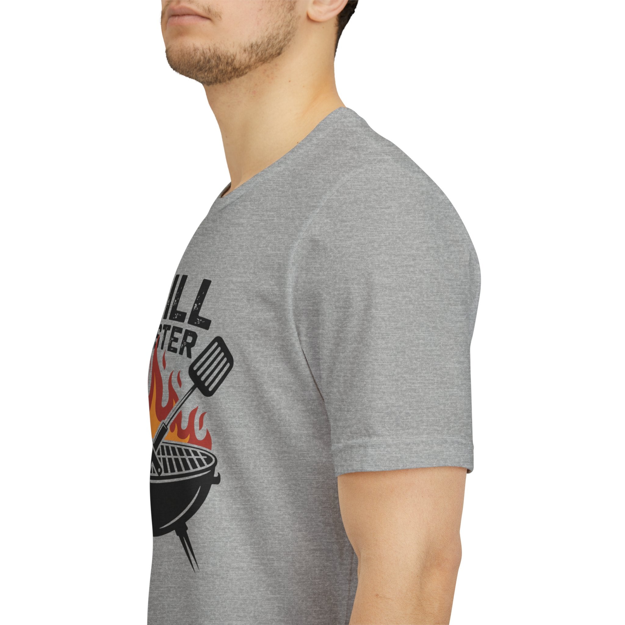 “Grill Master” T-Shirt — BBQ Chef Graphic Tee