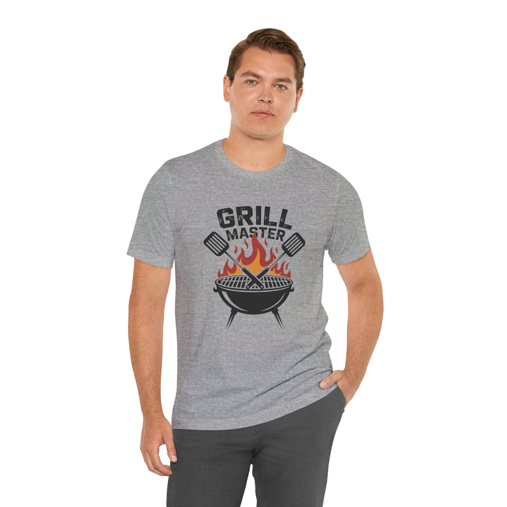 “Grill Master” T-Shirt — BBQ Chef Graphic Tee