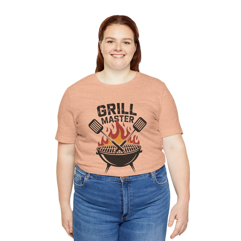 “Grill Master” T-Shirt — BBQ Chef Graphic Tee