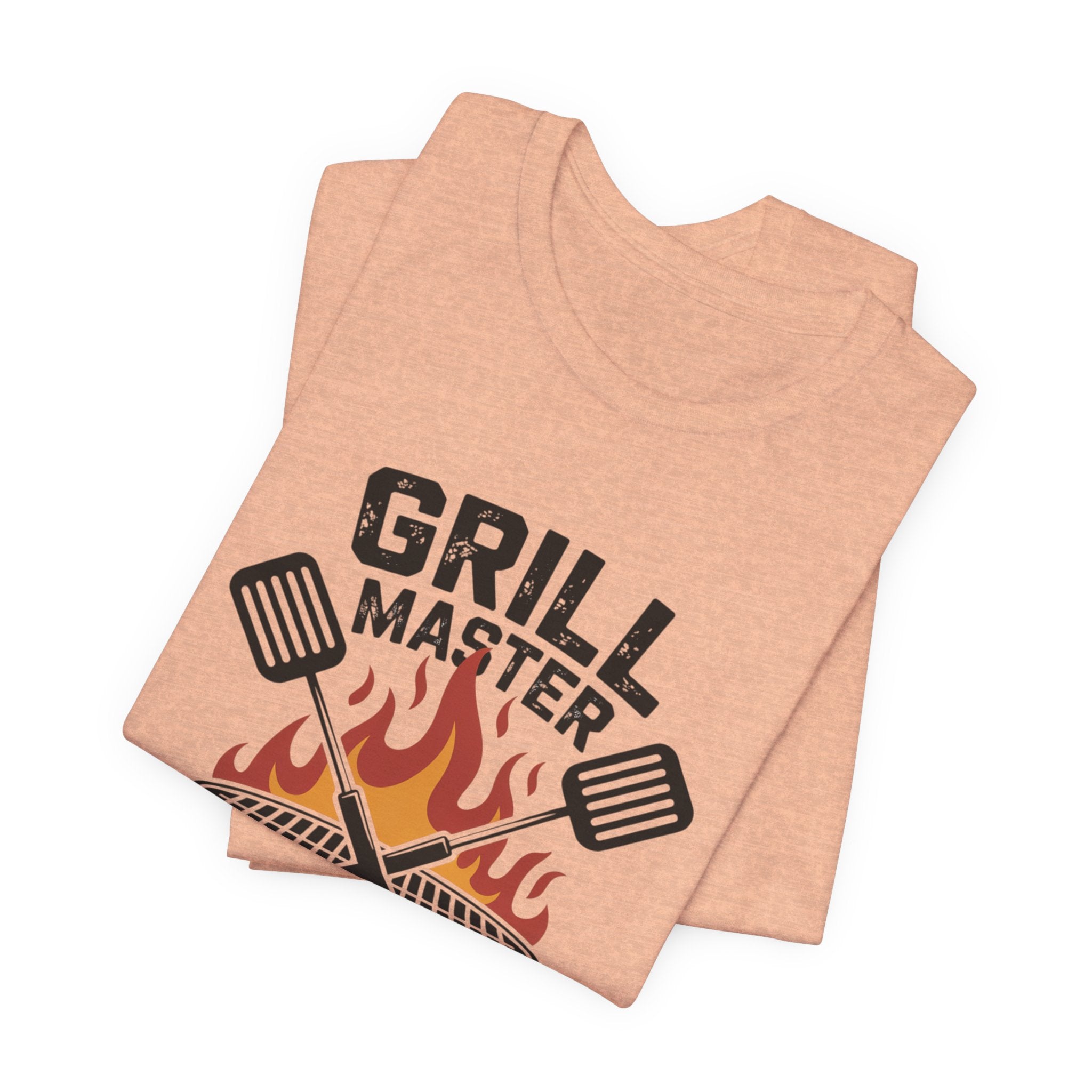 “Grill Master” T-Shirt — BBQ Chef Graphic Tee