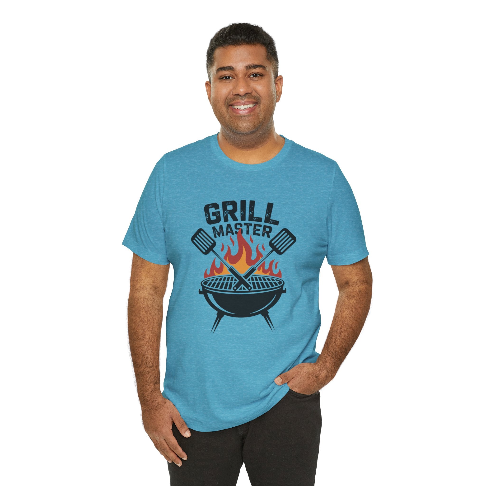 “Grill Master” T-Shirt — BBQ Chef Graphic Tee