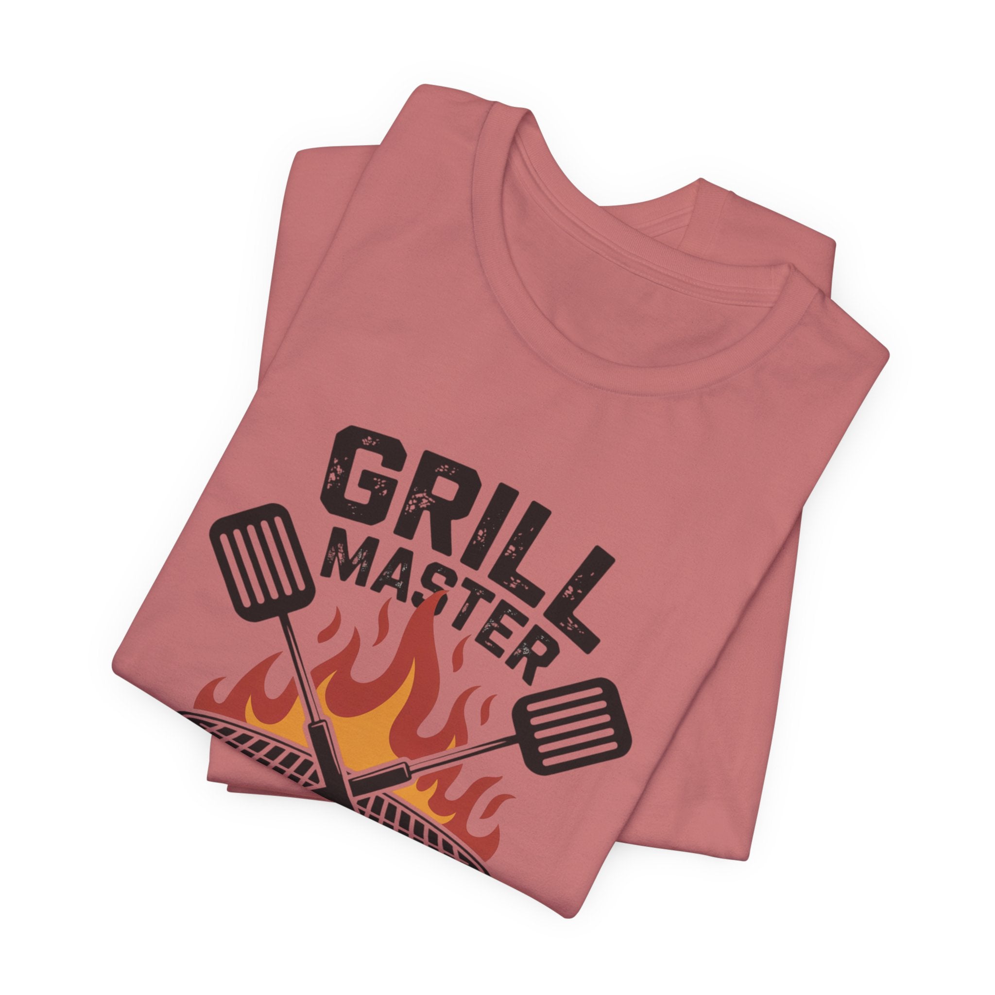 “Grill Master” T-Shirt — BBQ Chef Graphic Tee