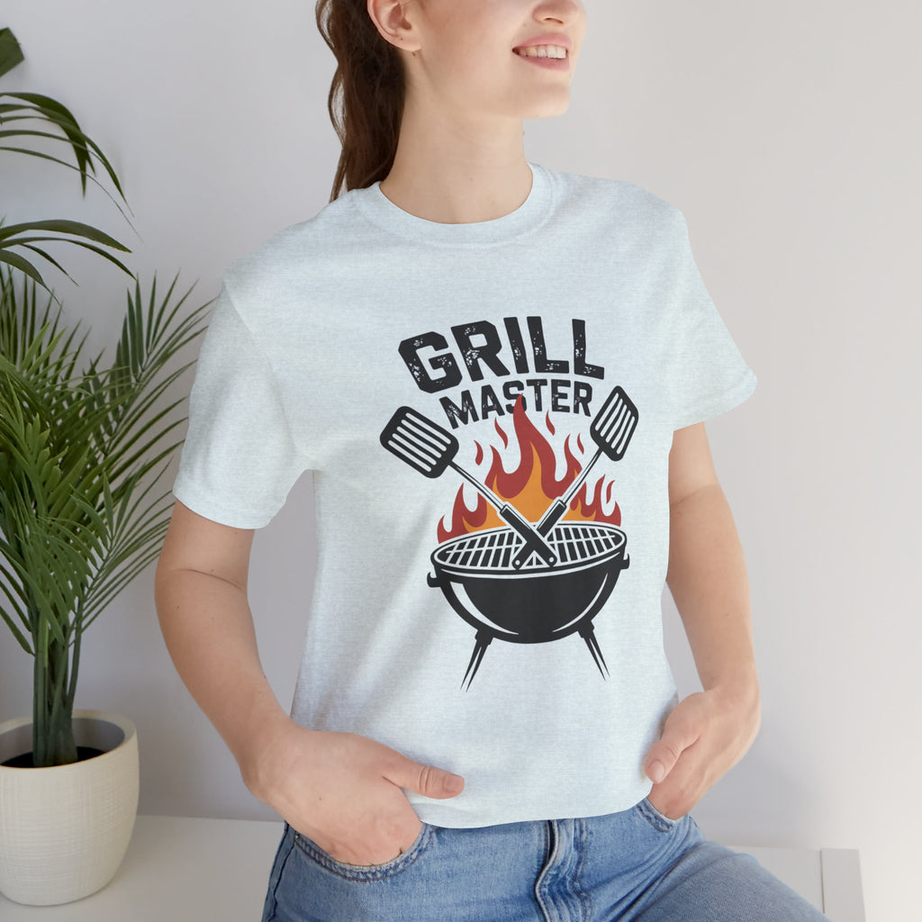 “Grill Master” T-Shirt — BBQ Chef Graphic Tee