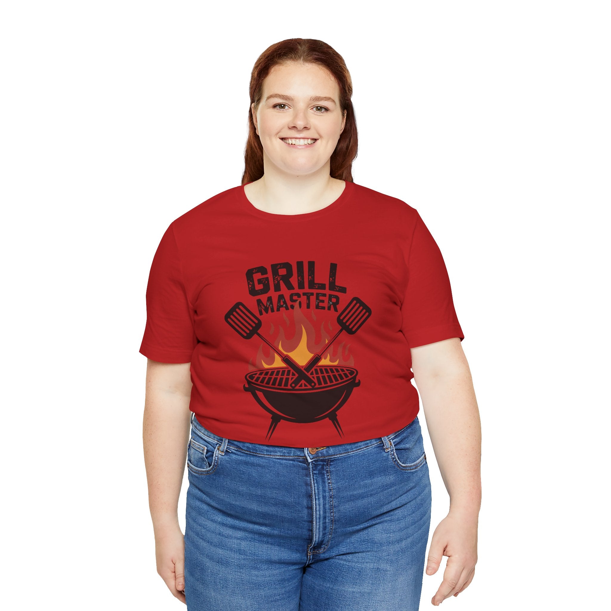 “Grill Master” T-Shirt — BBQ Chef Graphic Tee