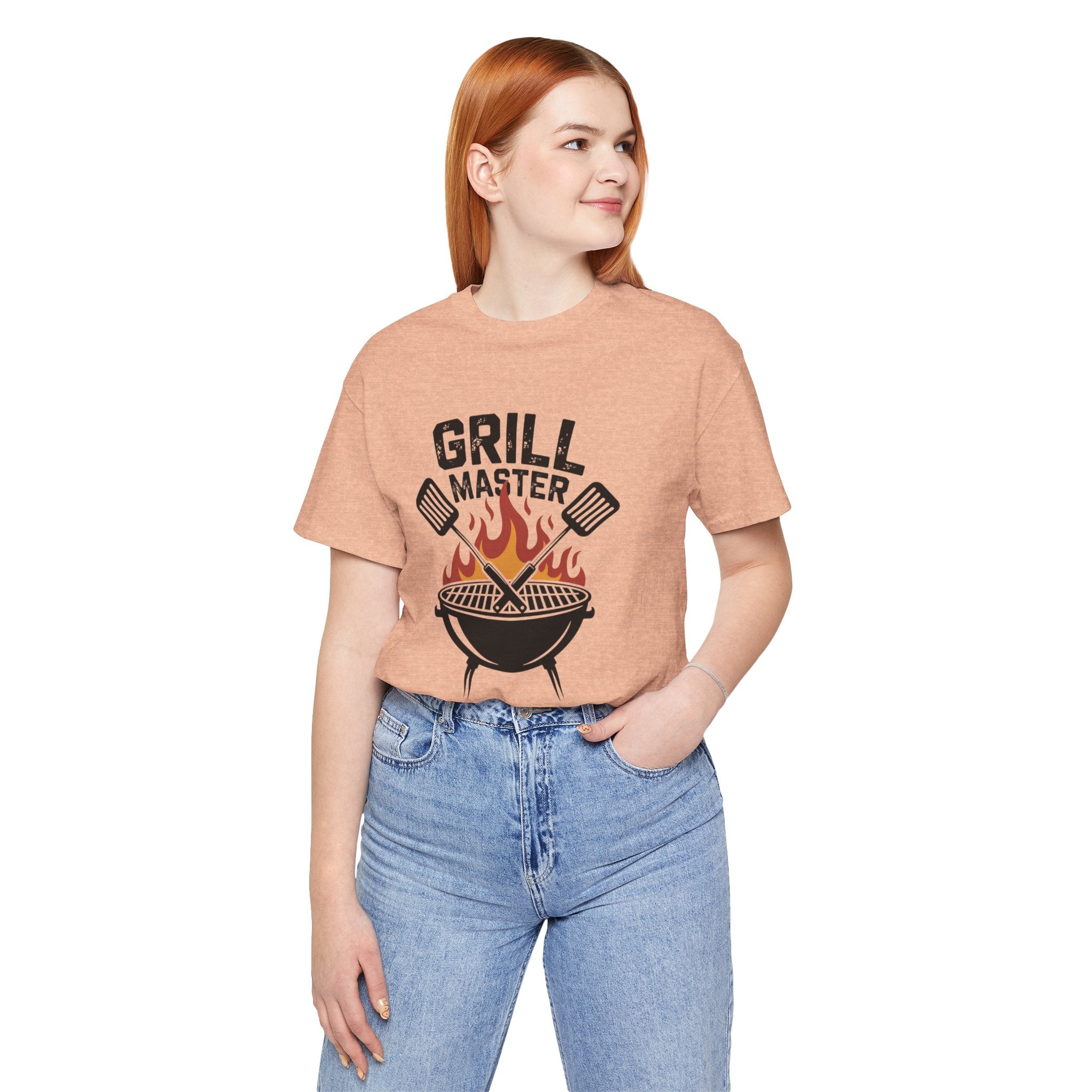 “Grill Master” T-Shirt — BBQ Chef Graphic Tee