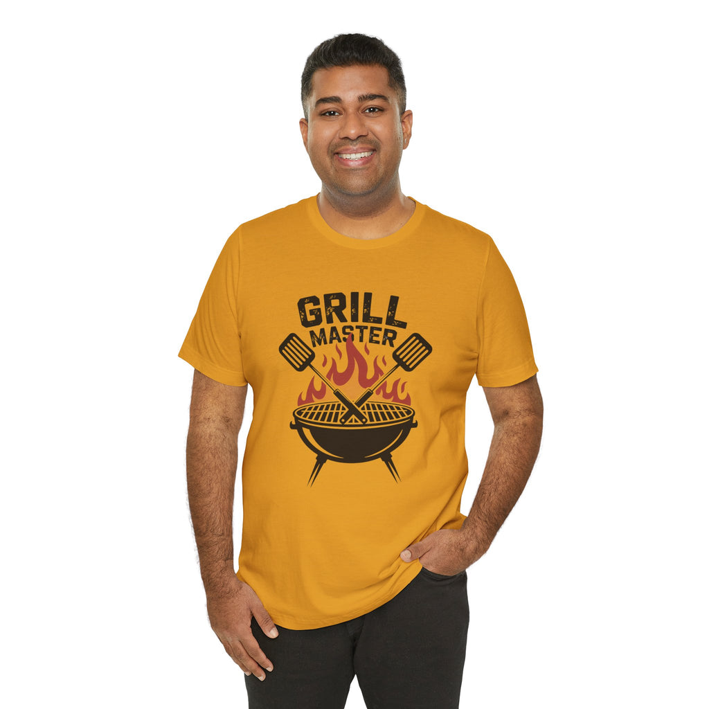 “Grill Master” T-Shirt — BBQ Chef Graphic Tee