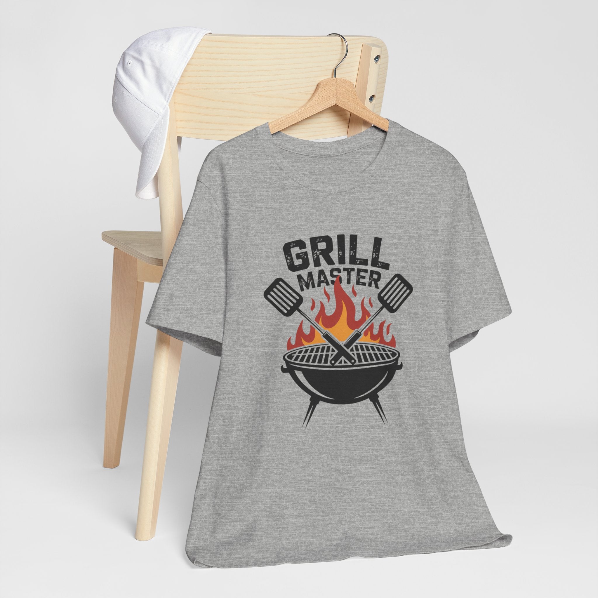 “Grill Master” T-Shirt — BBQ Chef Graphic Tee