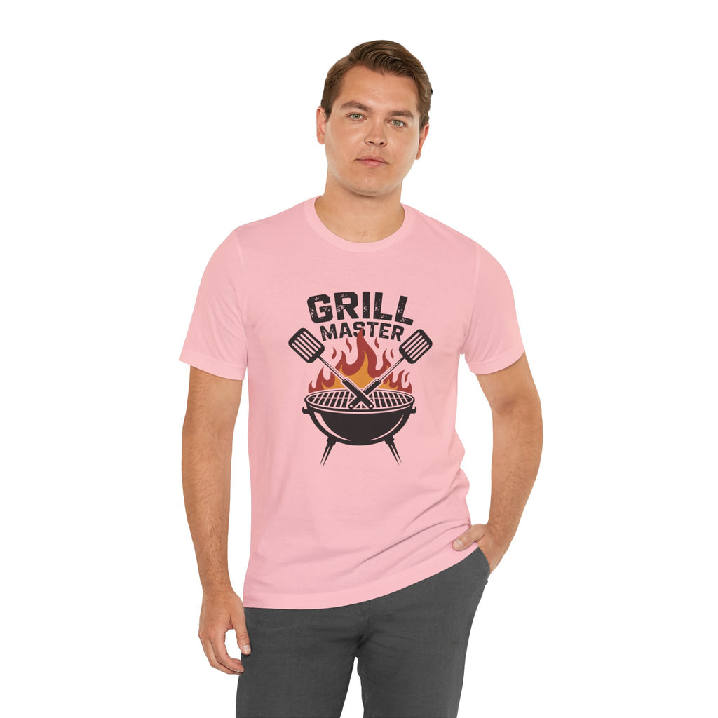 “Grill Master” T-Shirt — BBQ Chef Graphic Tee