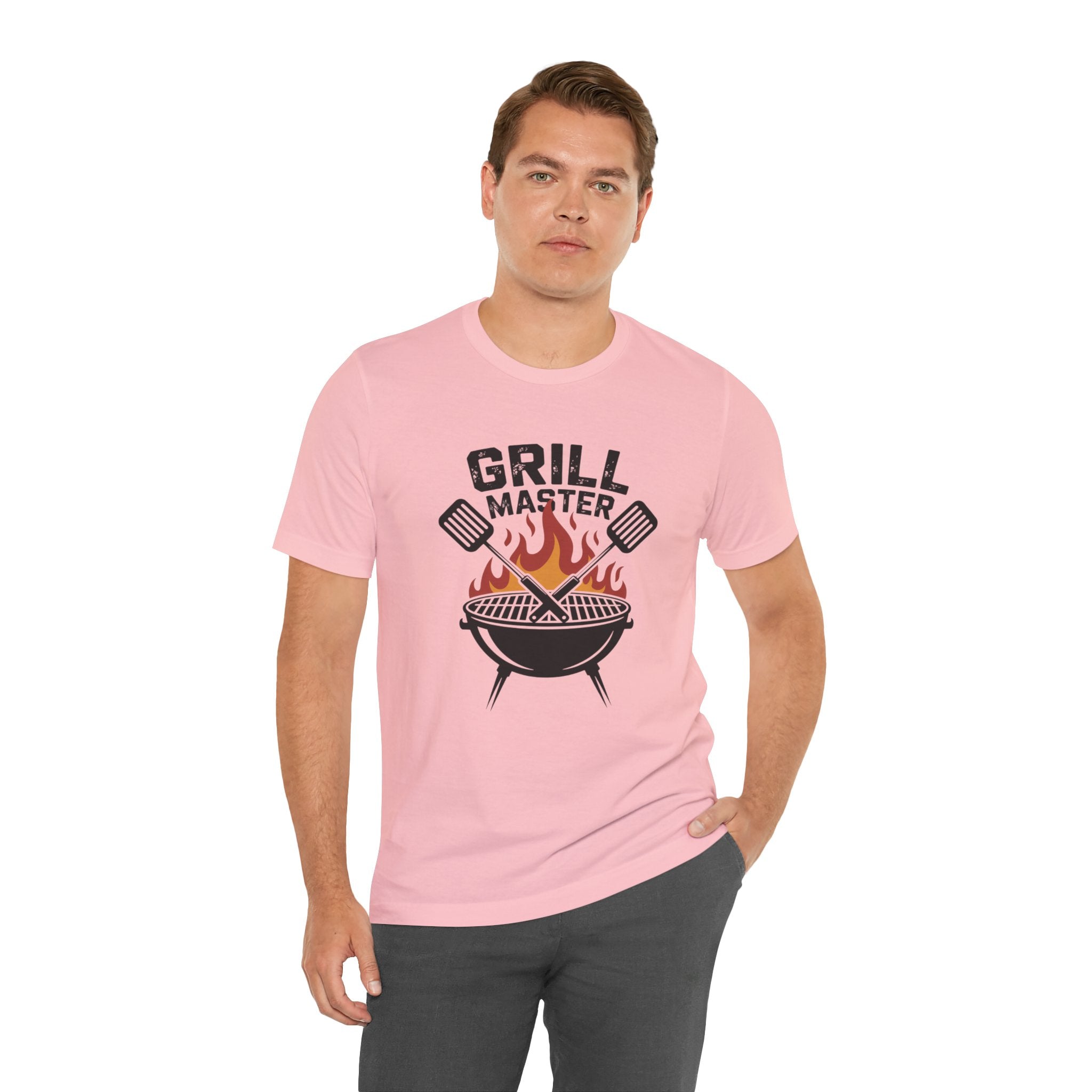 “Grill Master” T-Shirt — BBQ Chef Graphic Tee