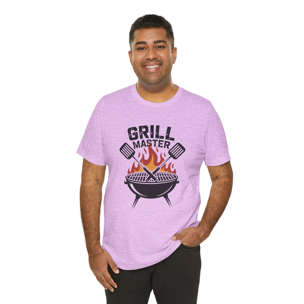 “Grill Master” T-Shirt — BBQ Chef Graphic Tee
