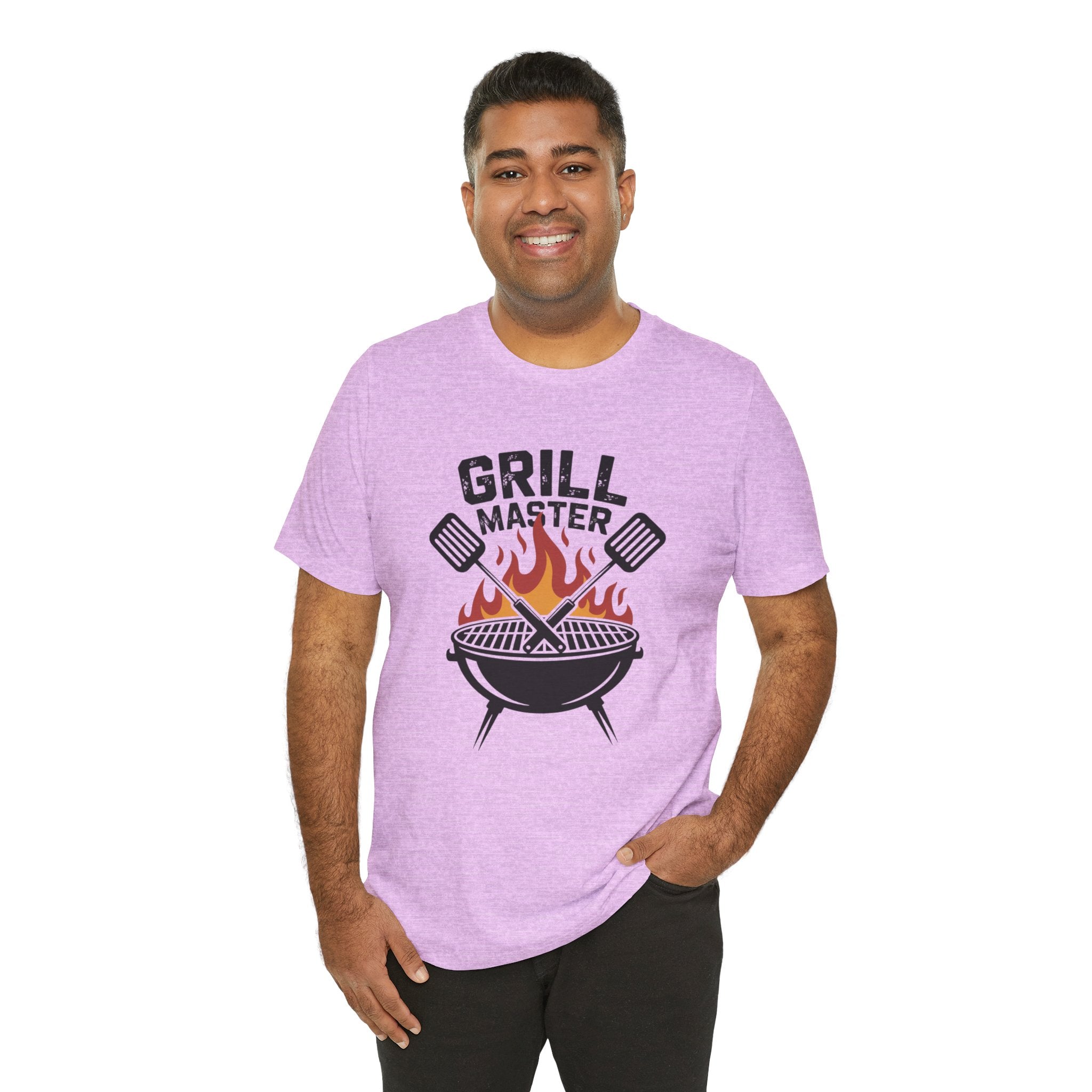 “Grill Master” T-Shirt — BBQ Chef Graphic Tee