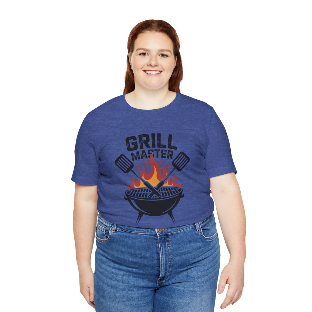 “Grill Master” T-Shirt — BBQ Chef Graphic Tee
