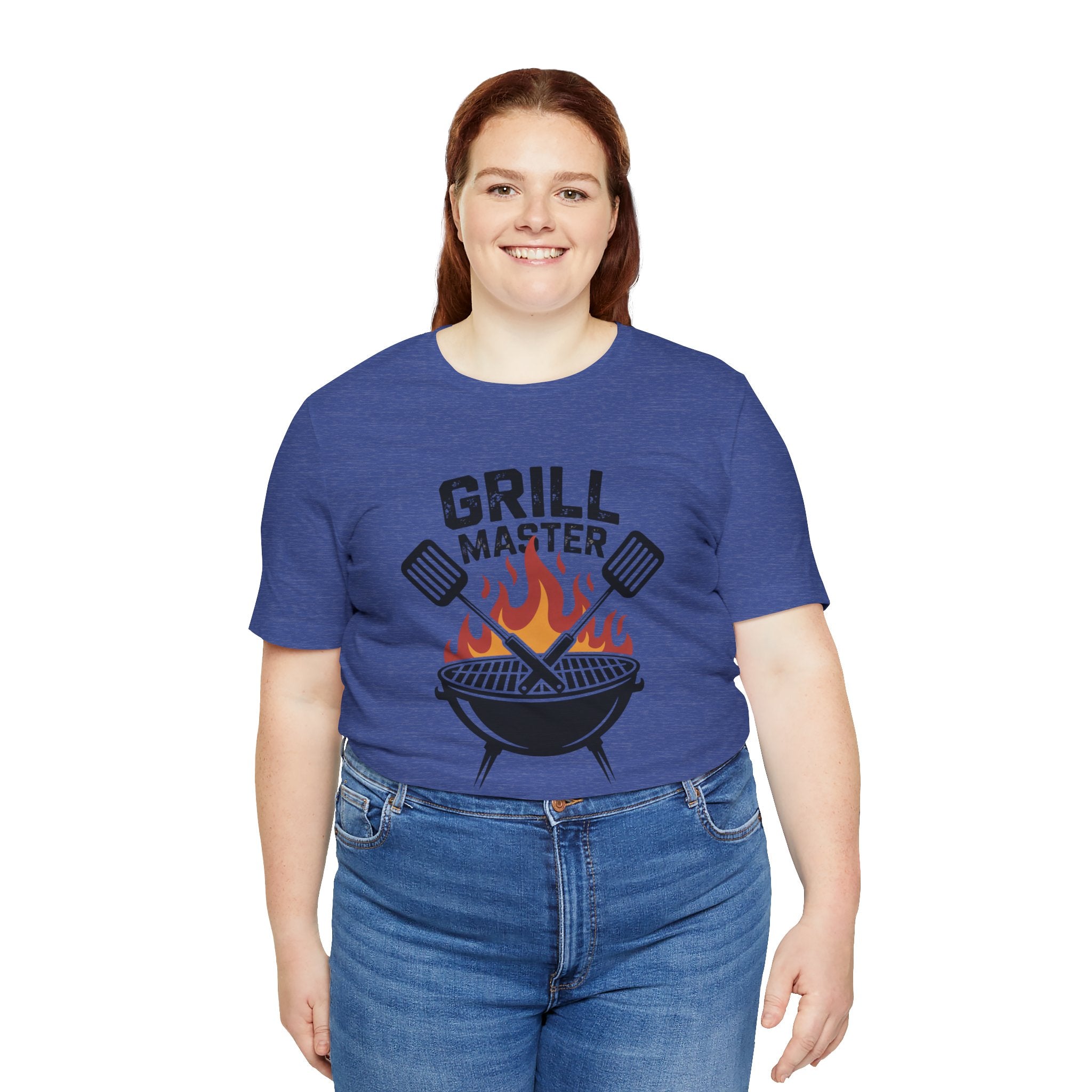 “Grill Master” T-Shirt — BBQ Chef Graphic Tee