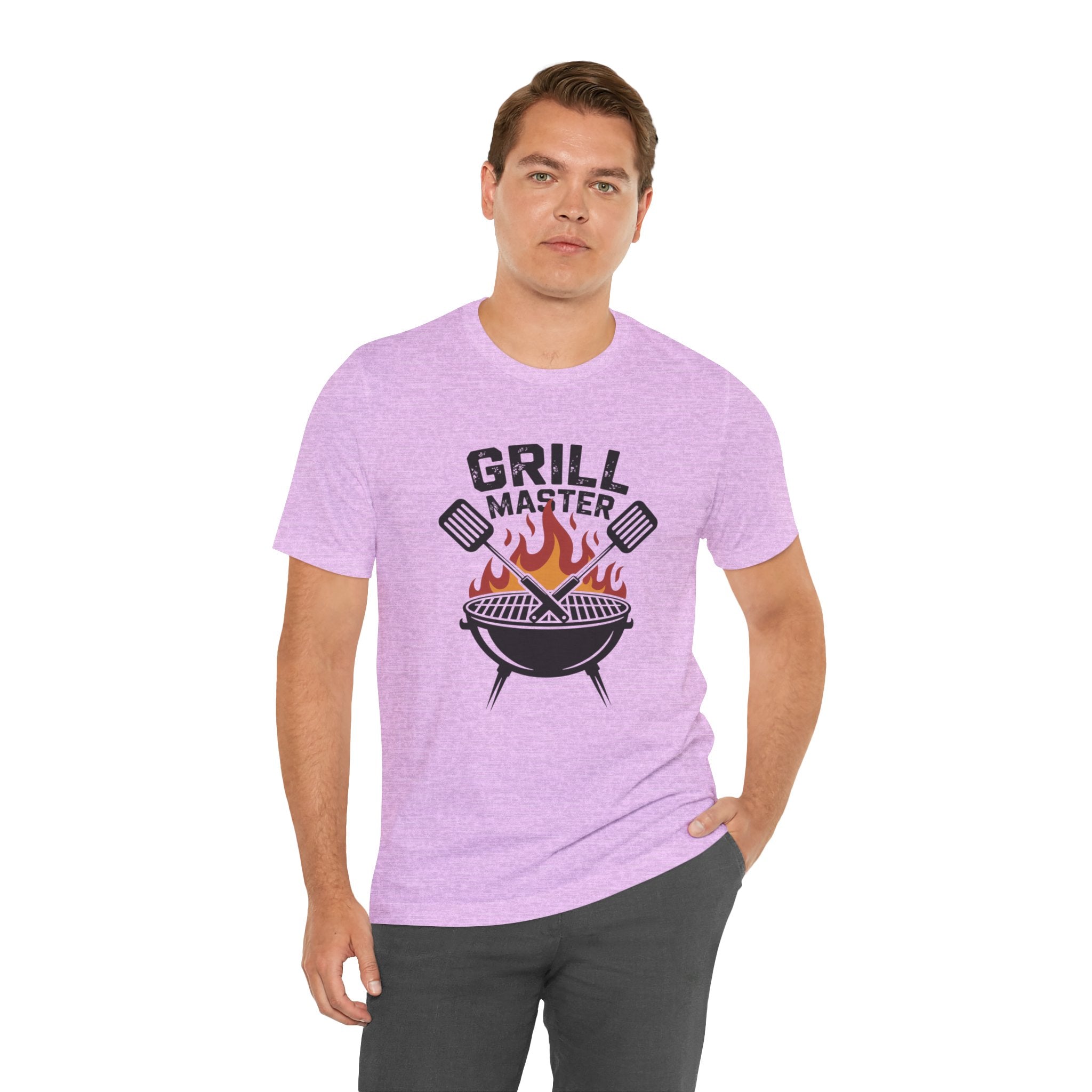 “Grill Master” T-Shirt — BBQ Chef Graphic Tee