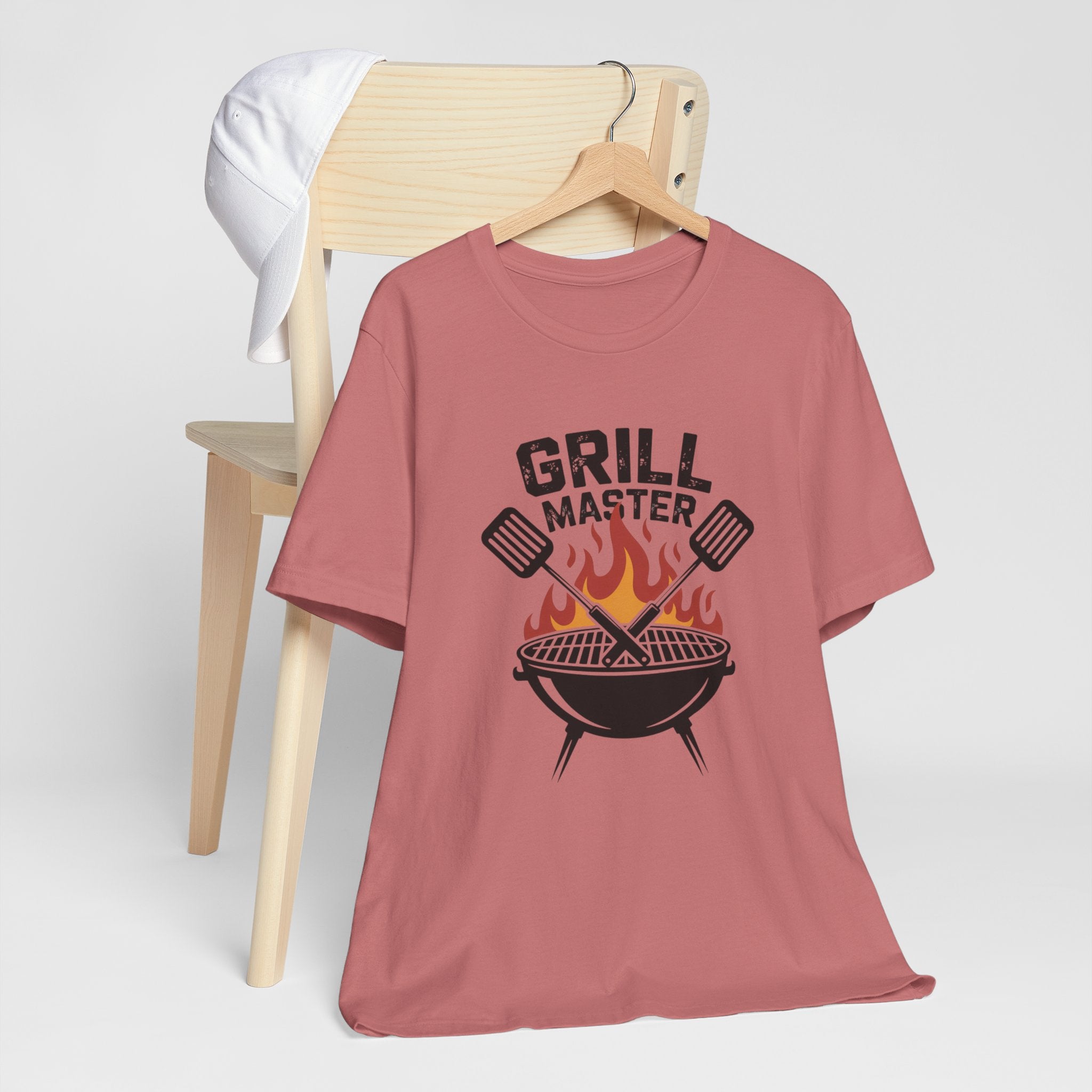 “Grill Master” T-Shirt — BBQ Chef Graphic Tee