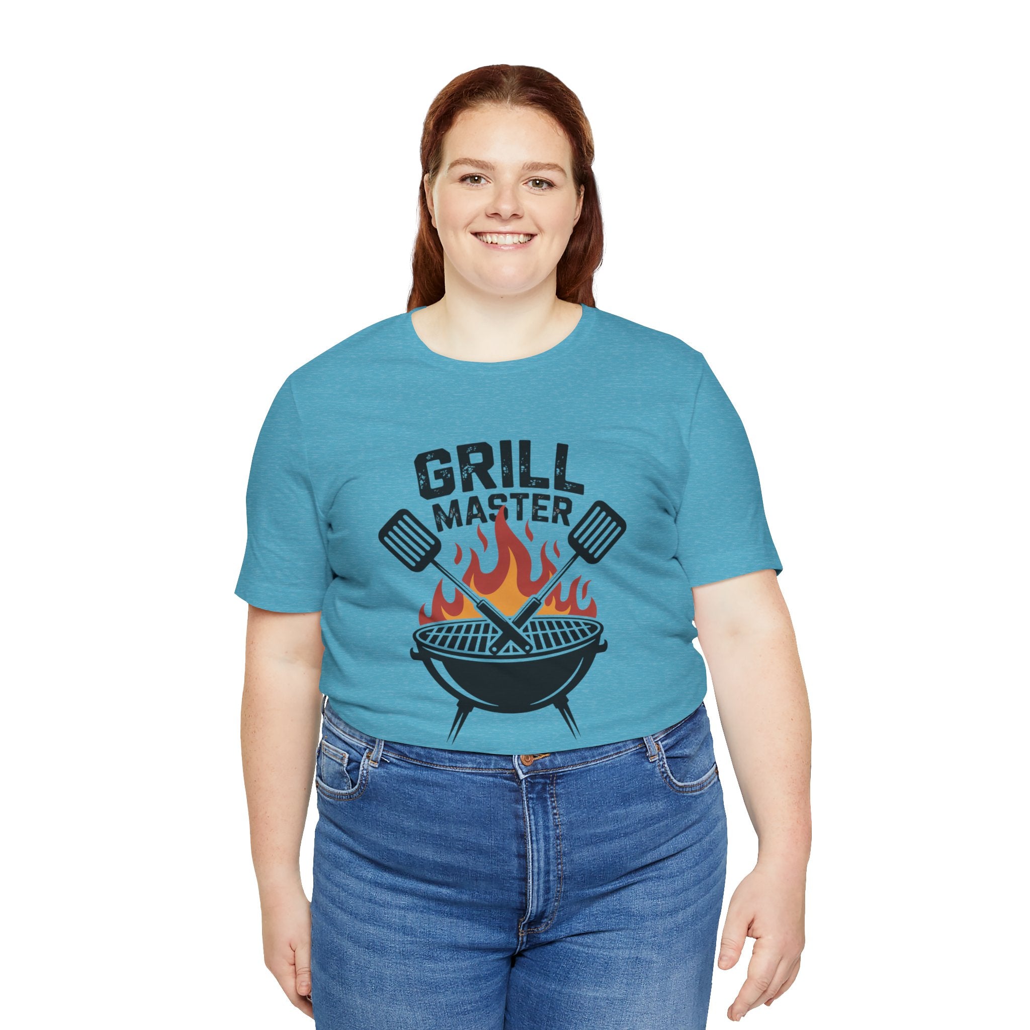 “Grill Master” T-Shirt — BBQ Chef Graphic Tee