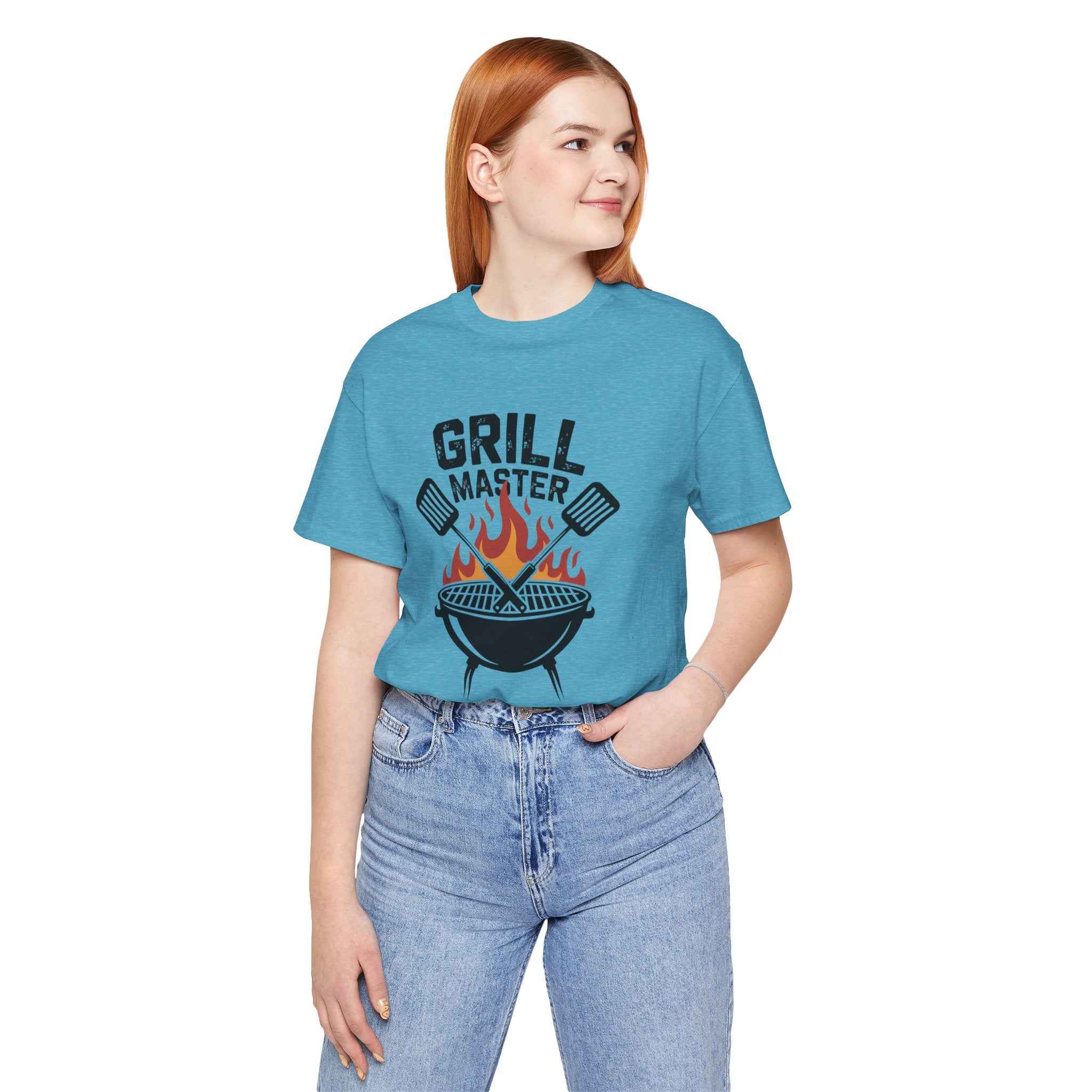 “Grill Master” T-Shirt — BBQ Chef Graphic Tee