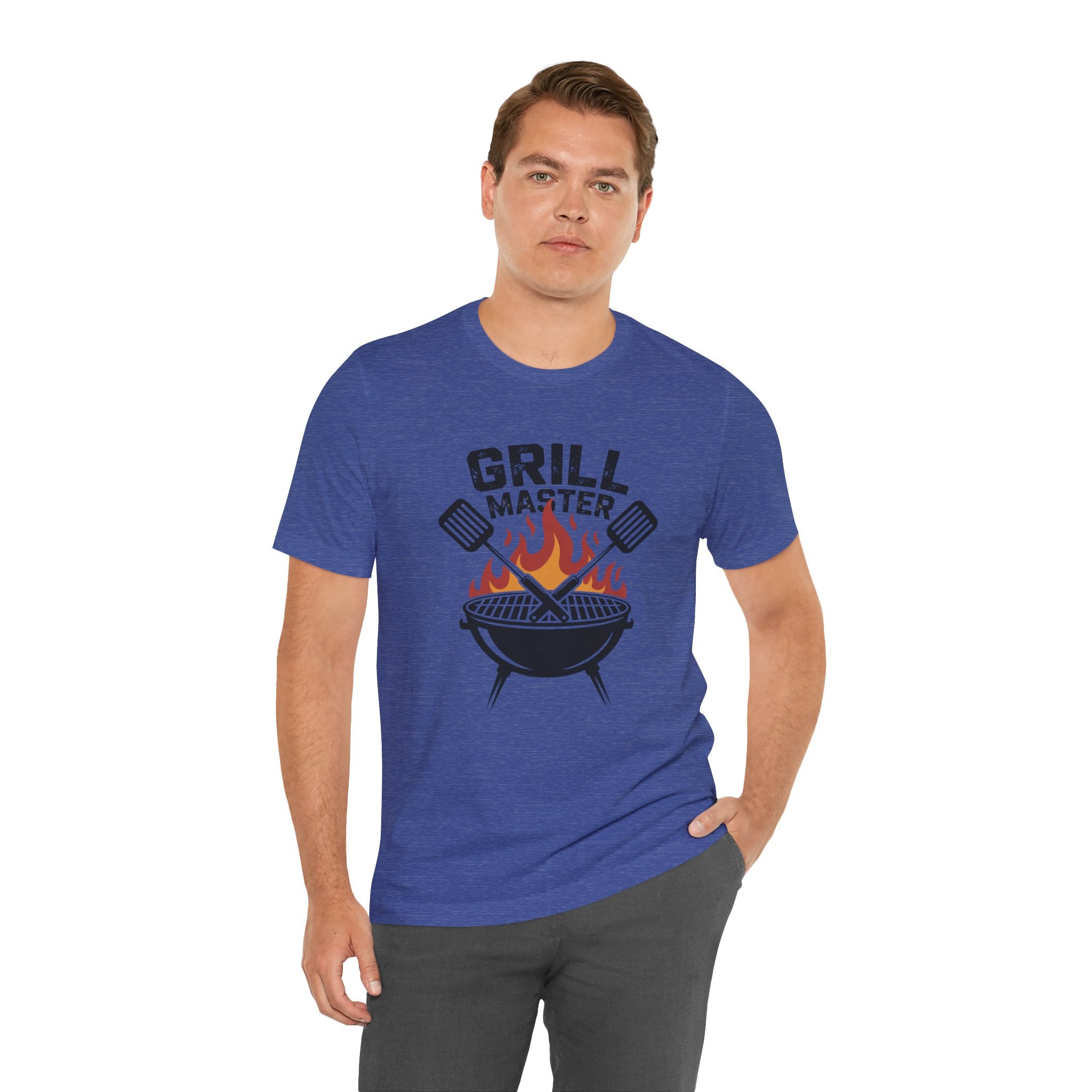 “Grill Master” T-Shirt — BBQ Chef Graphic Tee