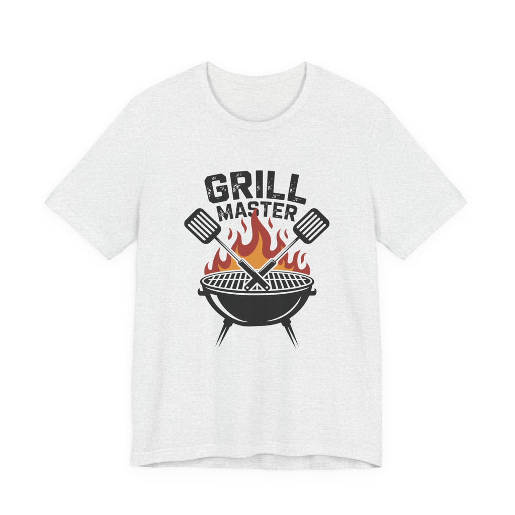 “Grill Master” T-Shirt — BBQ Chef Graphic Tee