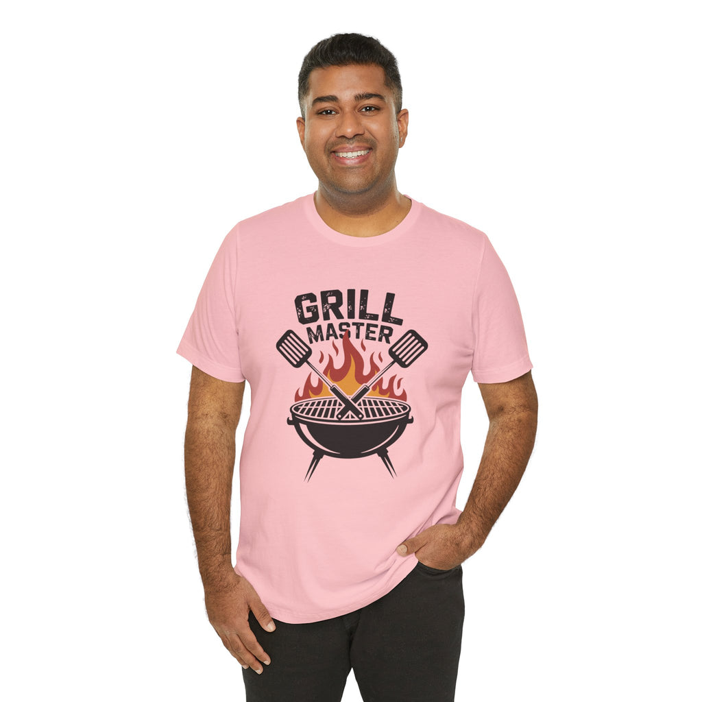 “Grill Master” T-Shirt — BBQ Chef Graphic Tee