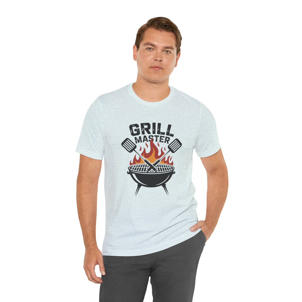 “Grill Master” T-Shirt — BBQ Chef Graphic Tee