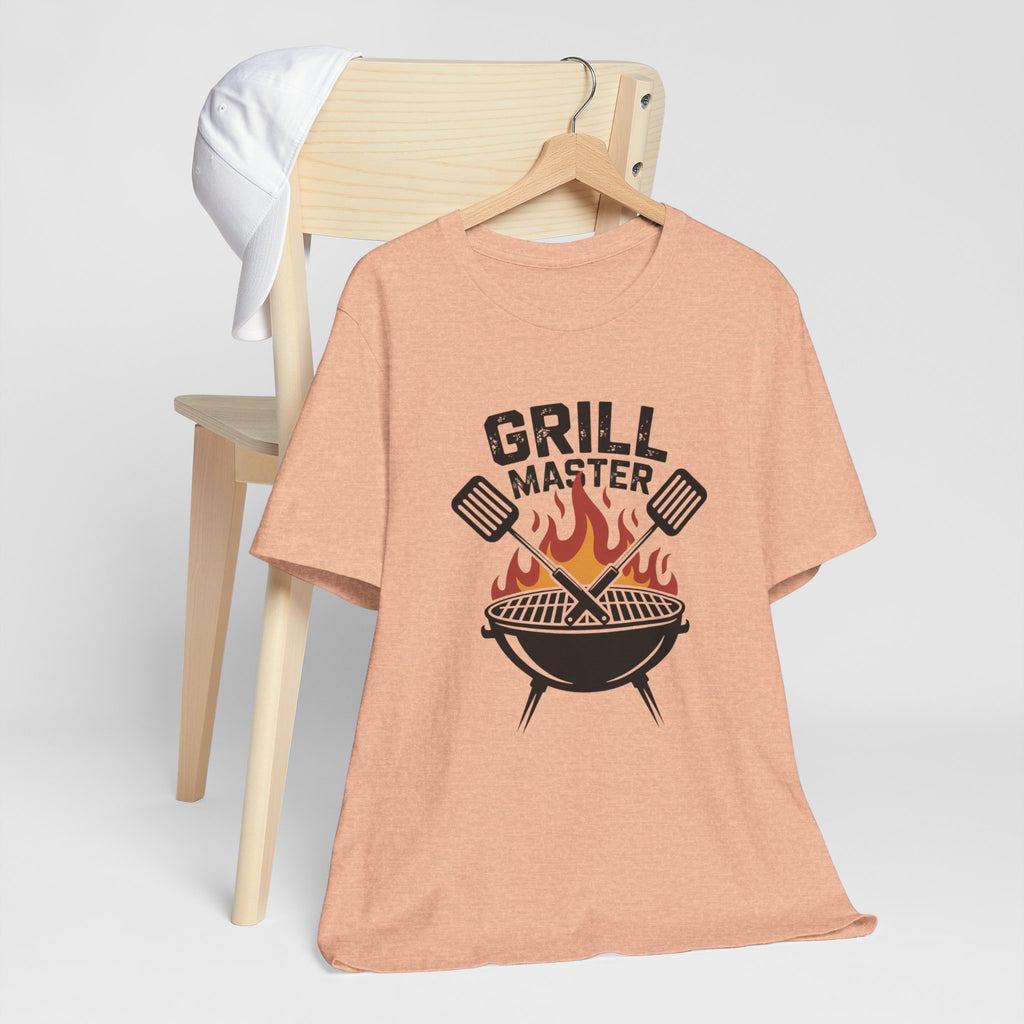 “Grill Master” T-Shirt — BBQ Chef Graphic Tee