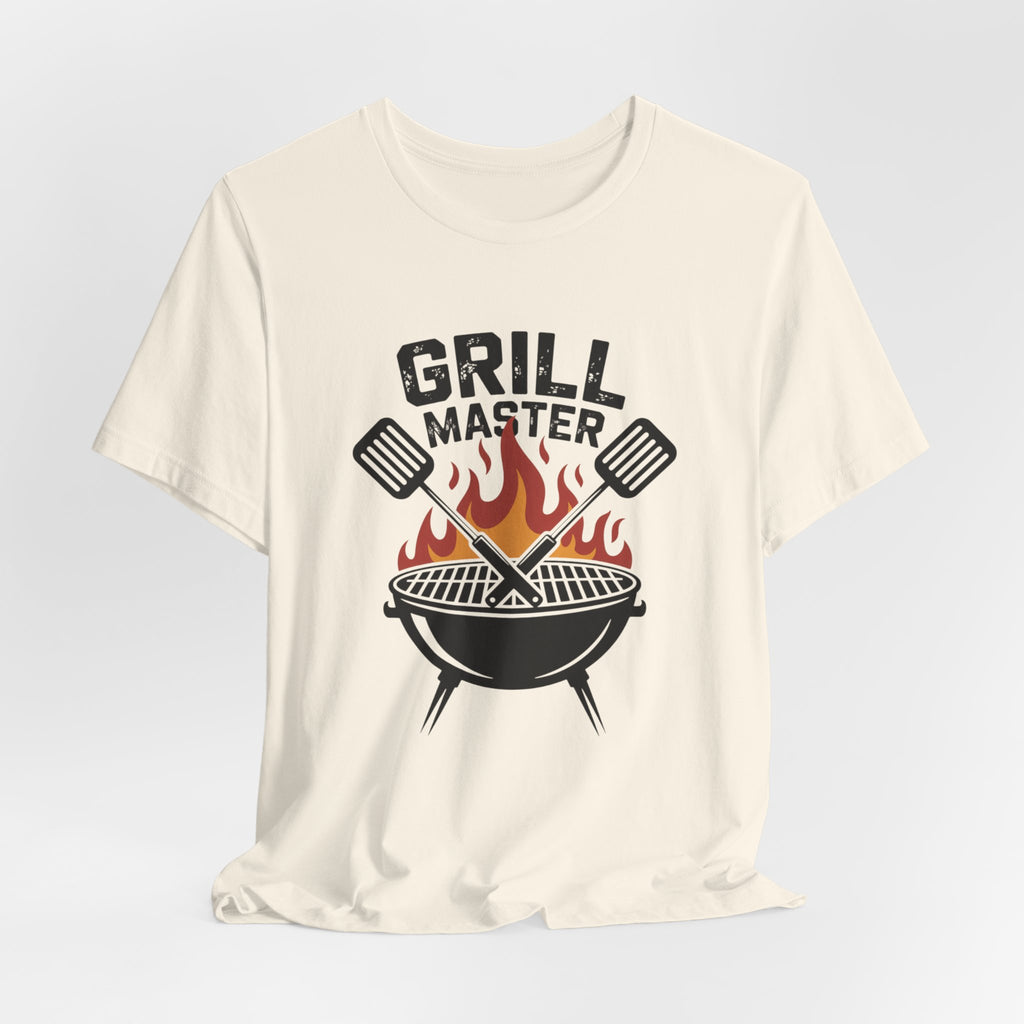 “Grill Master” T-Shirt — BBQ Chef Graphic Tee