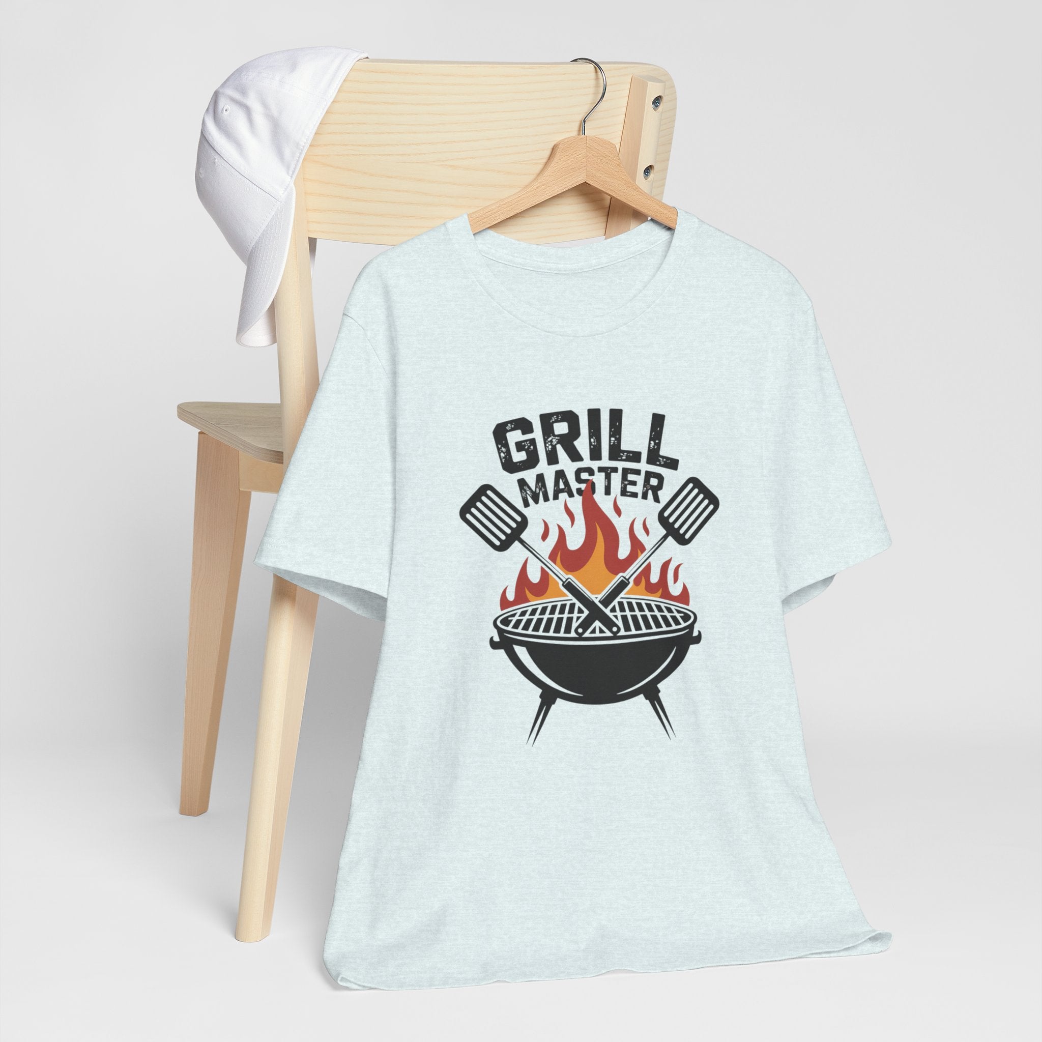 “Grill Master” T-Shirt — BBQ Chef Graphic Tee