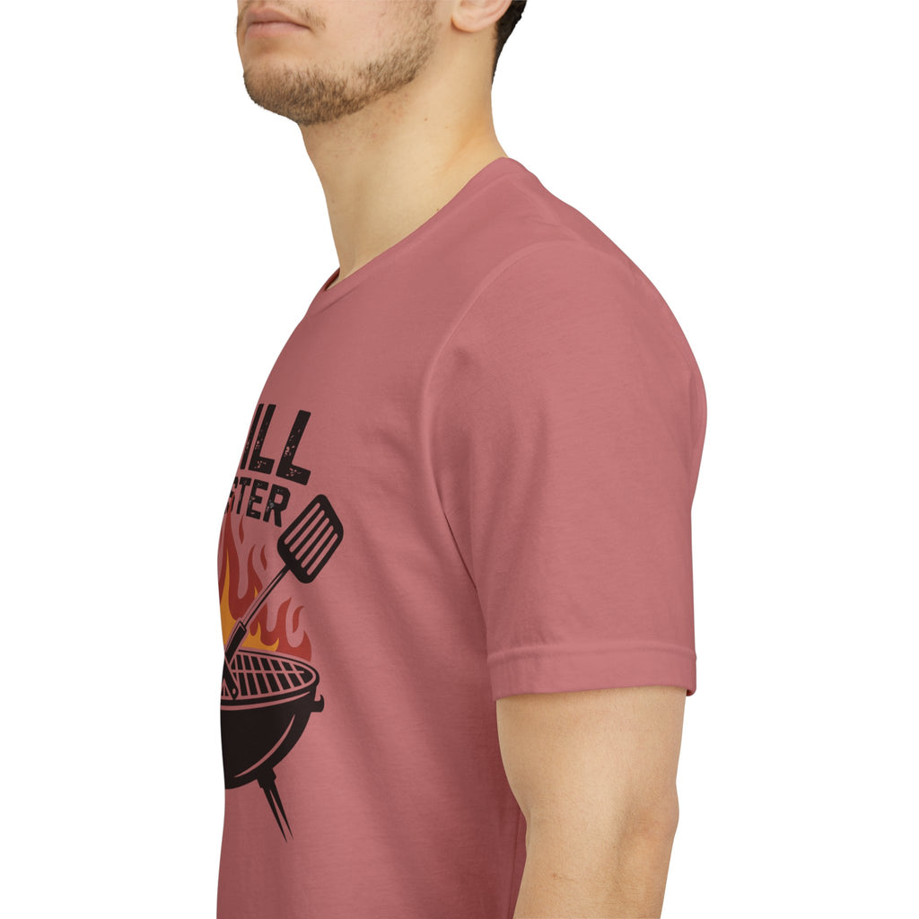 “Grill Master” T-Shirt — BBQ Chef Graphic Tee