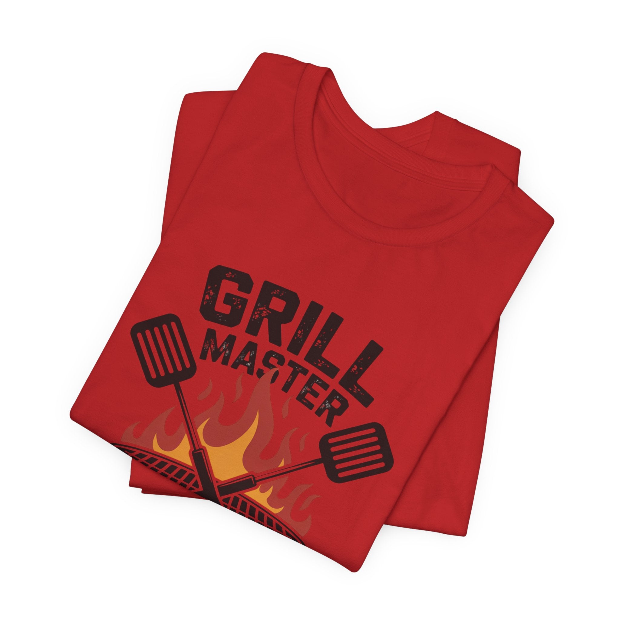 “Grill Master” T-Shirt — BBQ Chef Graphic Tee