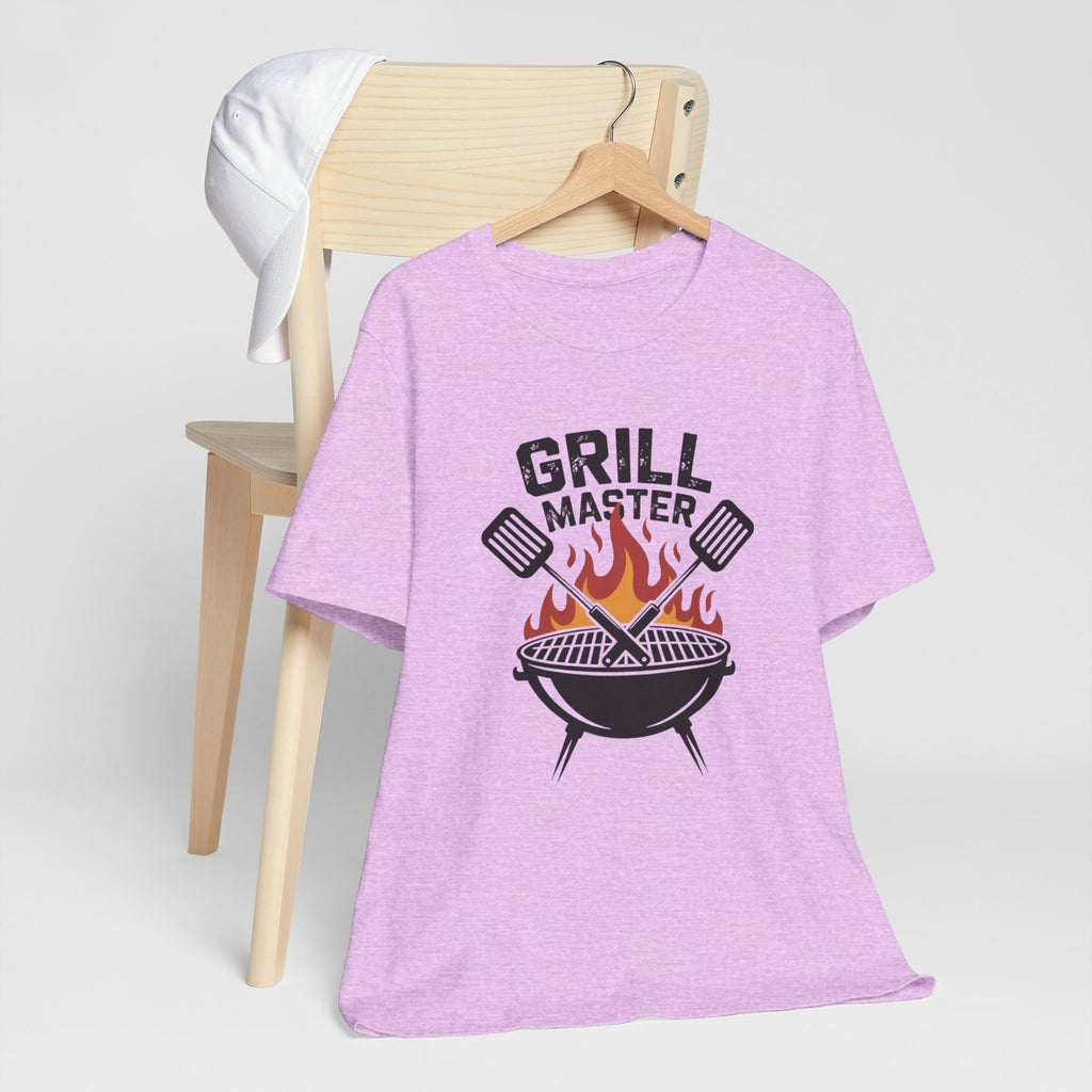 “Grill Master” T-Shirt — BBQ Chef Graphic Tee