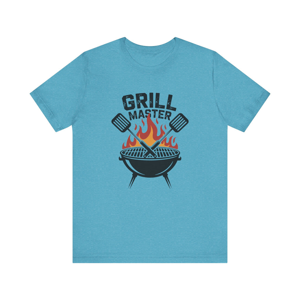 “Grill Master” T-Shirt — BBQ Chef Graphic Tee