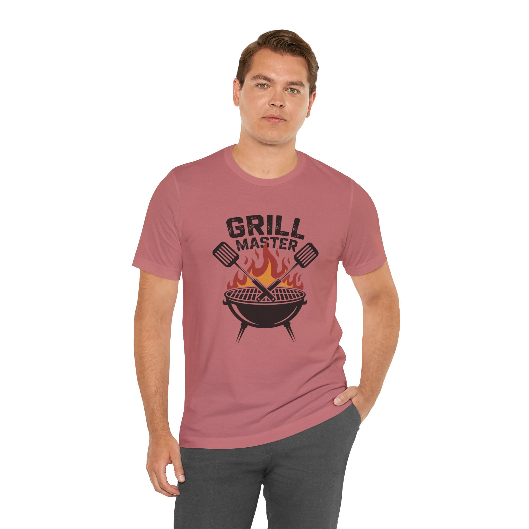 “Grill Master” T-Shirt — BBQ Chef Graphic Tee