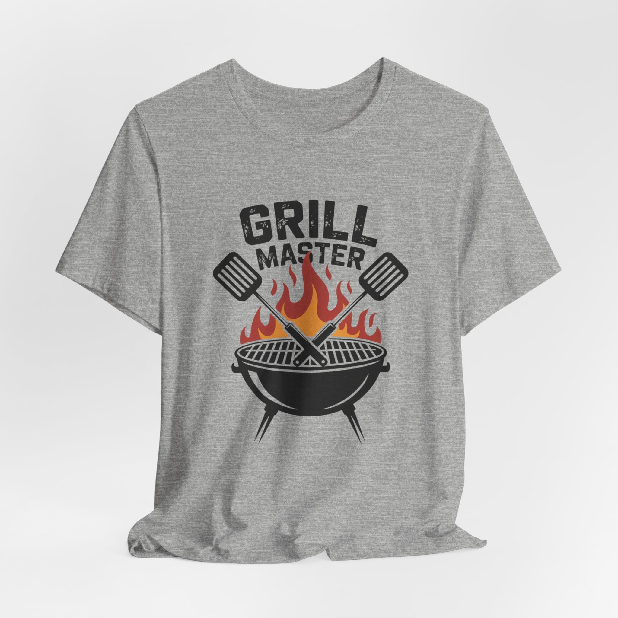 “Grill Master” T-Shirt — BBQ Chef Graphic Tee