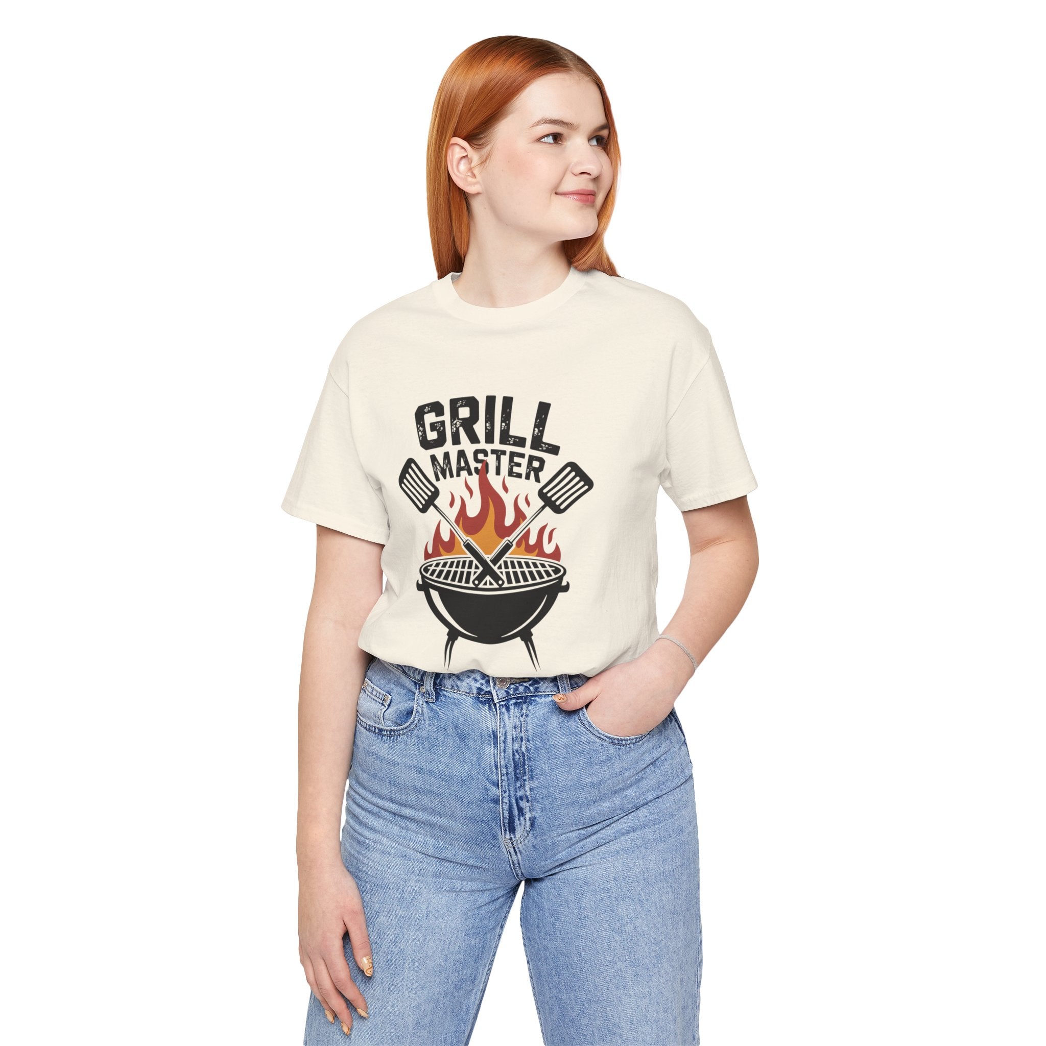 “Grill Master” T-Shirt — BBQ Chef Graphic Tee
