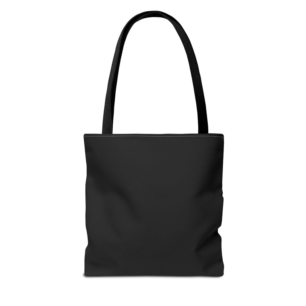 “Made of Stardust & Bad Decisions” Tote Bag — Retro Planet Graphic Tote