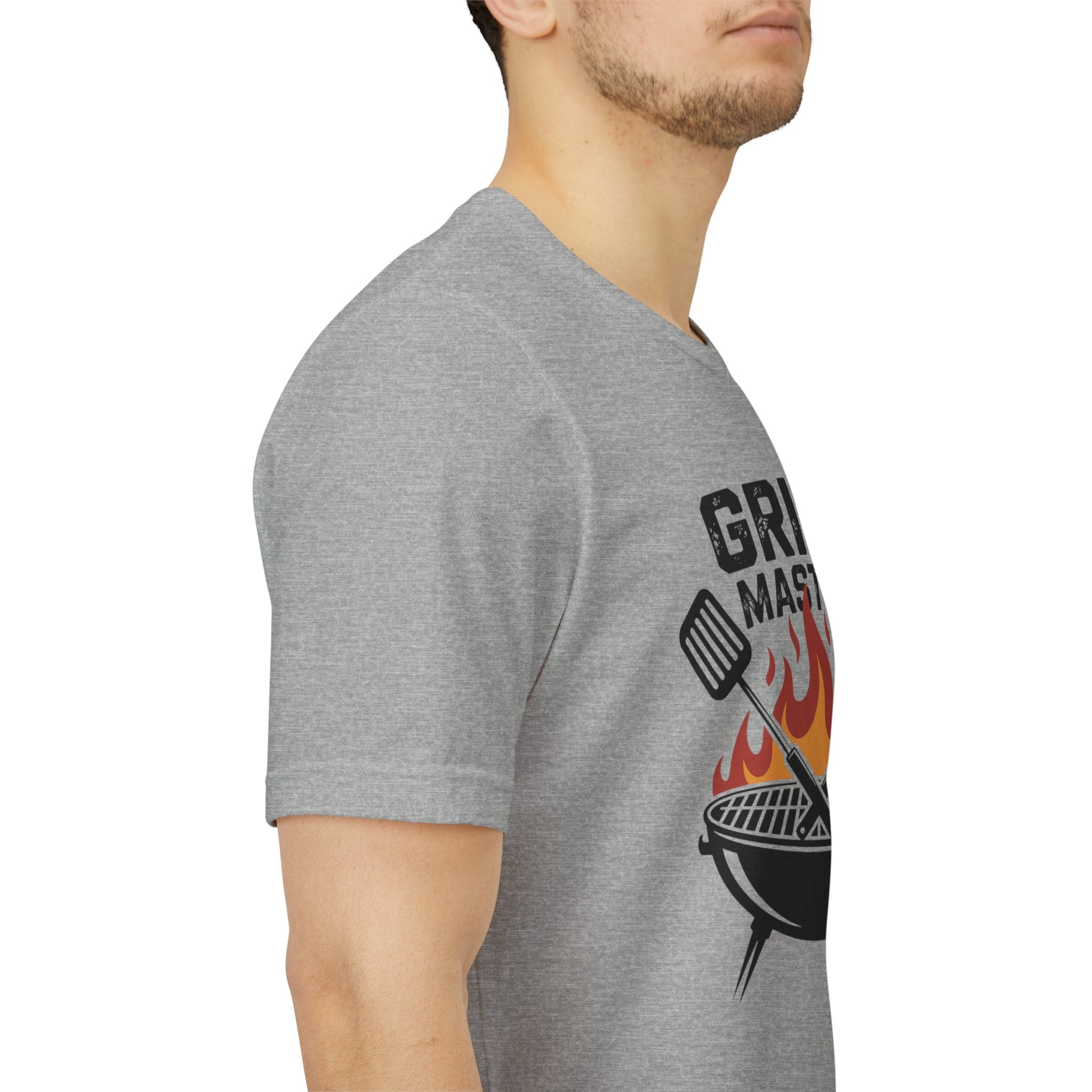 “Grill Master” T-Shirt — BBQ Chef Graphic Tee
