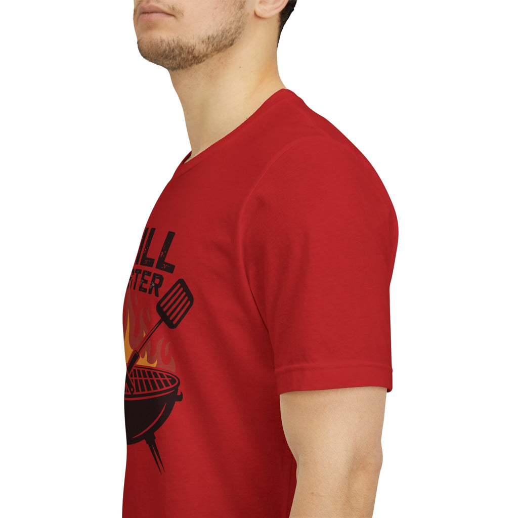 “Grill Master” T-Shirt — BBQ Chef Graphic Tee