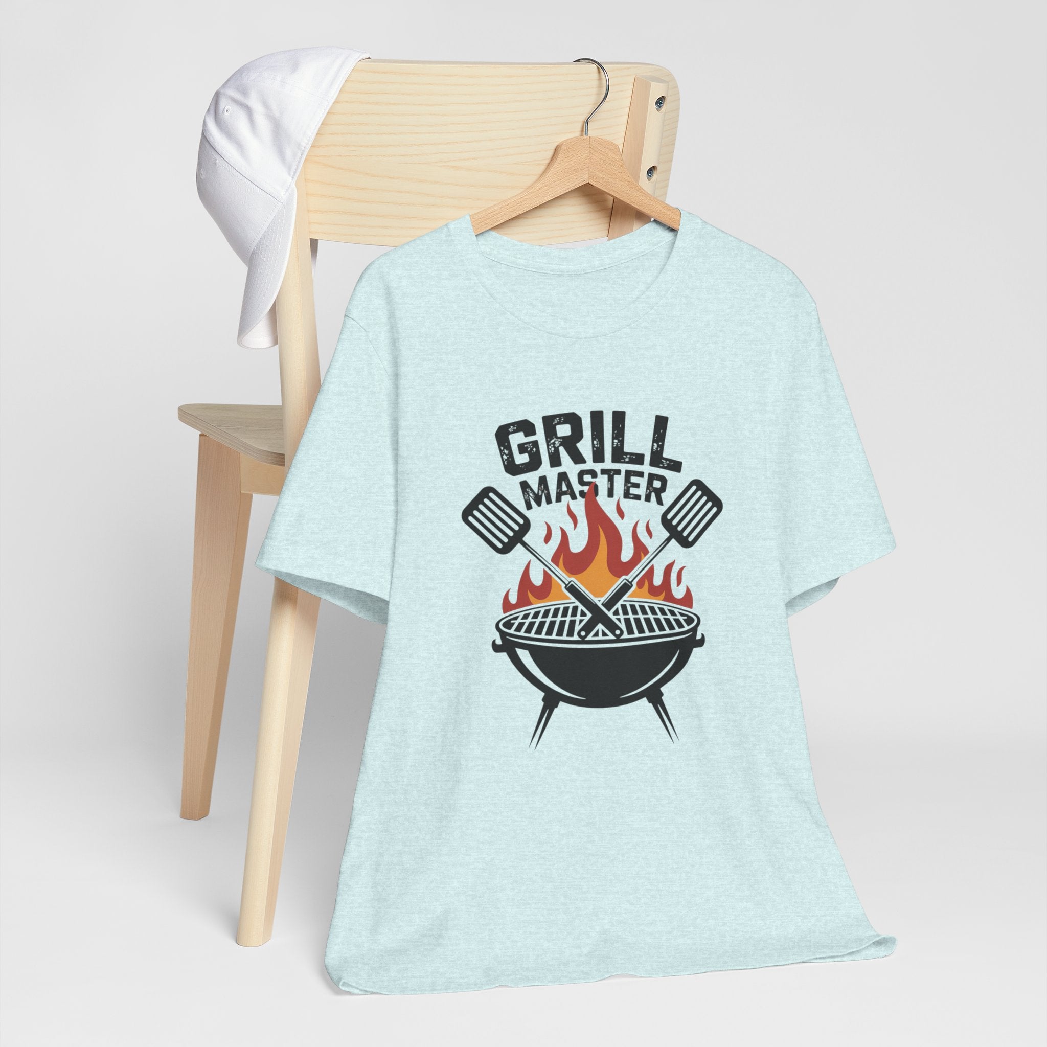 “Grill Master” T-Shirt — BBQ Chef Graphic Tee