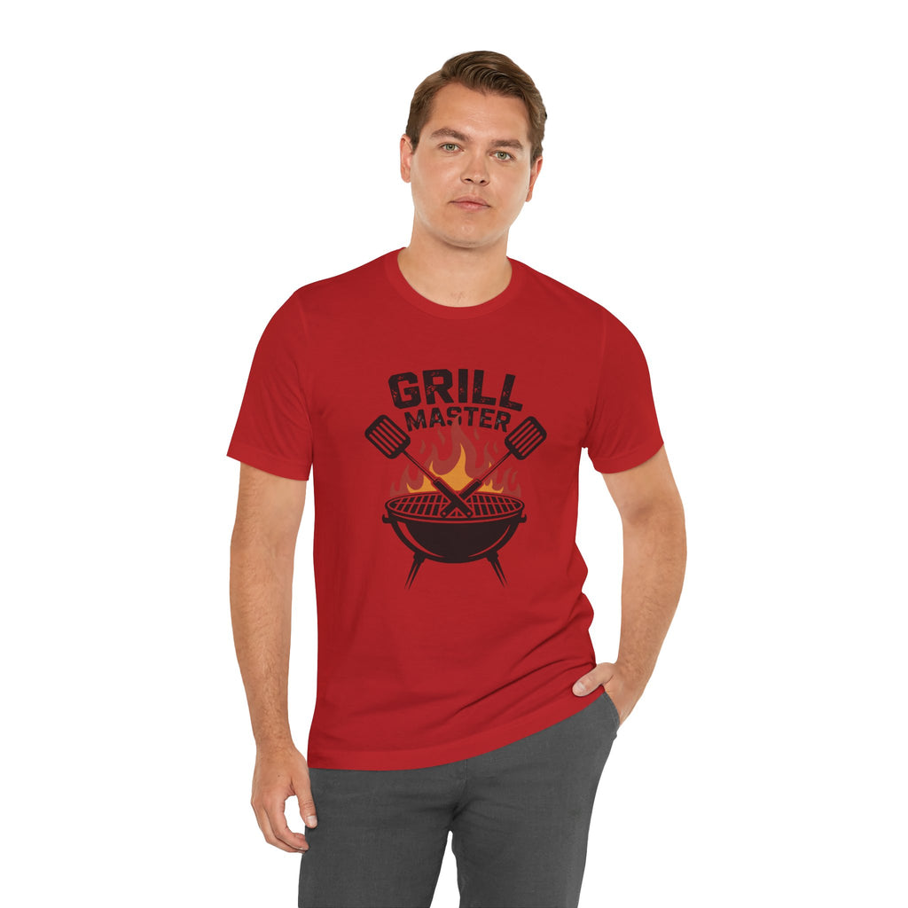 “Grill Master” T-Shirt — BBQ Chef Graphic Tee
