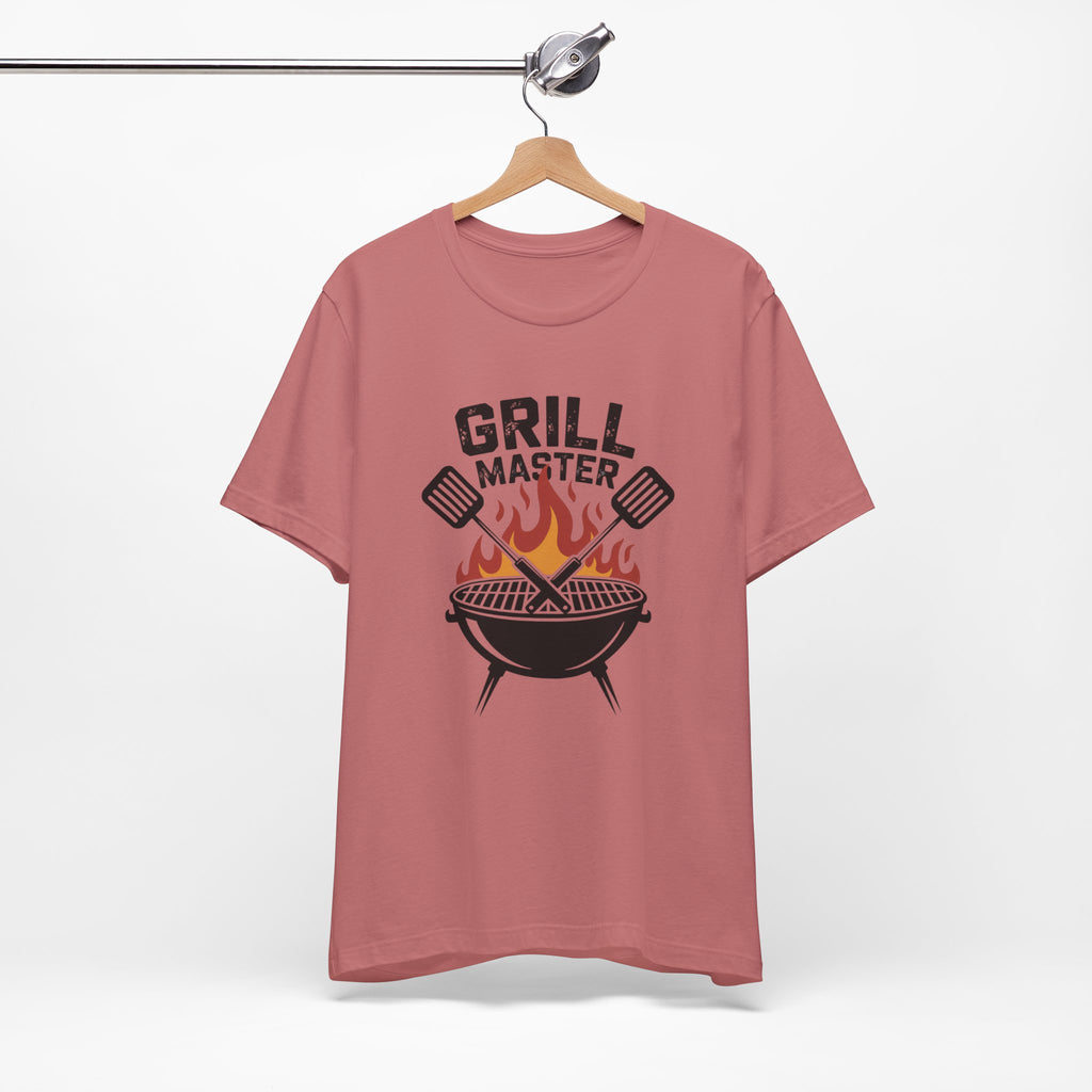“Grill Master” T-Shirt — BBQ Chef Graphic Tee